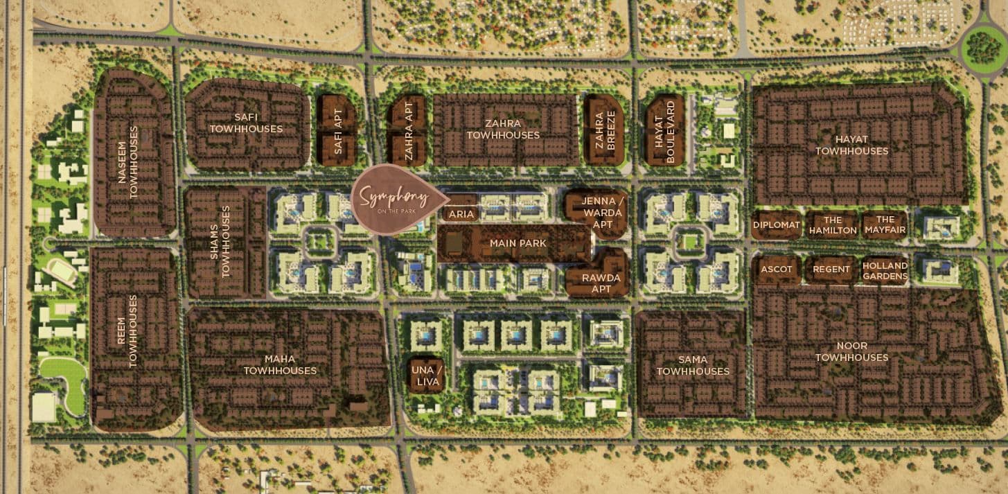 Symphony on the Park by NSHAMA, Town Square - 1 to 3 Bedroom Apartments