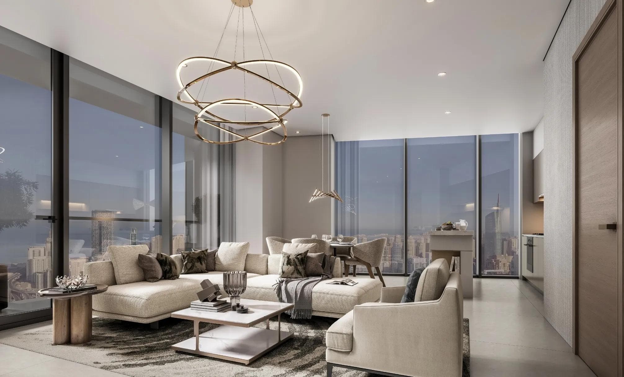 The Eden at Sobha Central by Sobha Realty, Sheikh Zayed Road – 1 & 2 Bedroom Apartments - Gallery Image 2