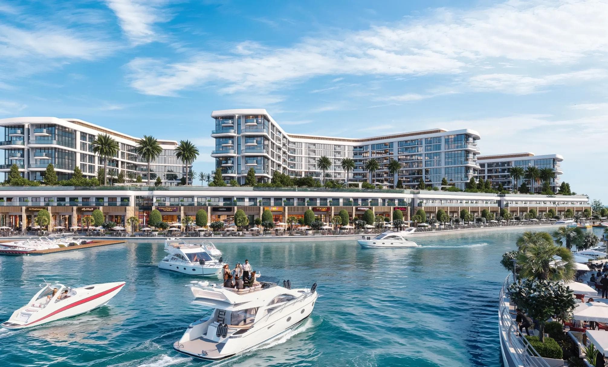 Pierside Marina Residences by Sobha Realty, Siniya Island – 1, 2 & 3 Bedroom Apartments & Duplexes - Gallery Image 1