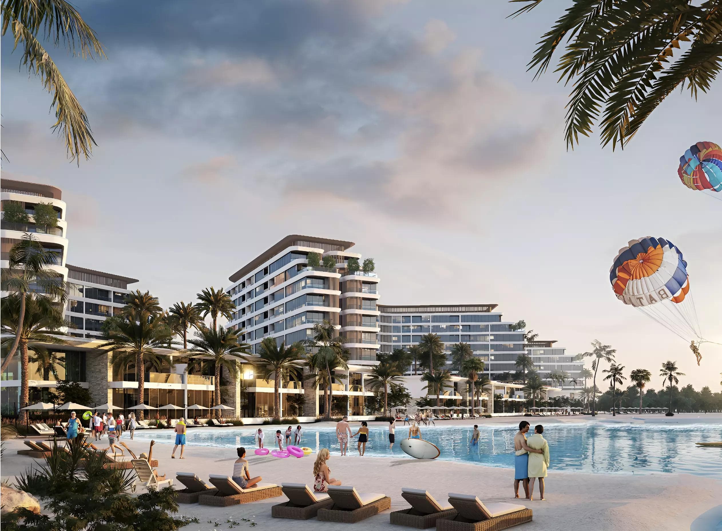 Delphine Beach Residences by Sobha, Siniya Island – 1, 2 & 3 Bedroom Apartments - Gallery Image 1