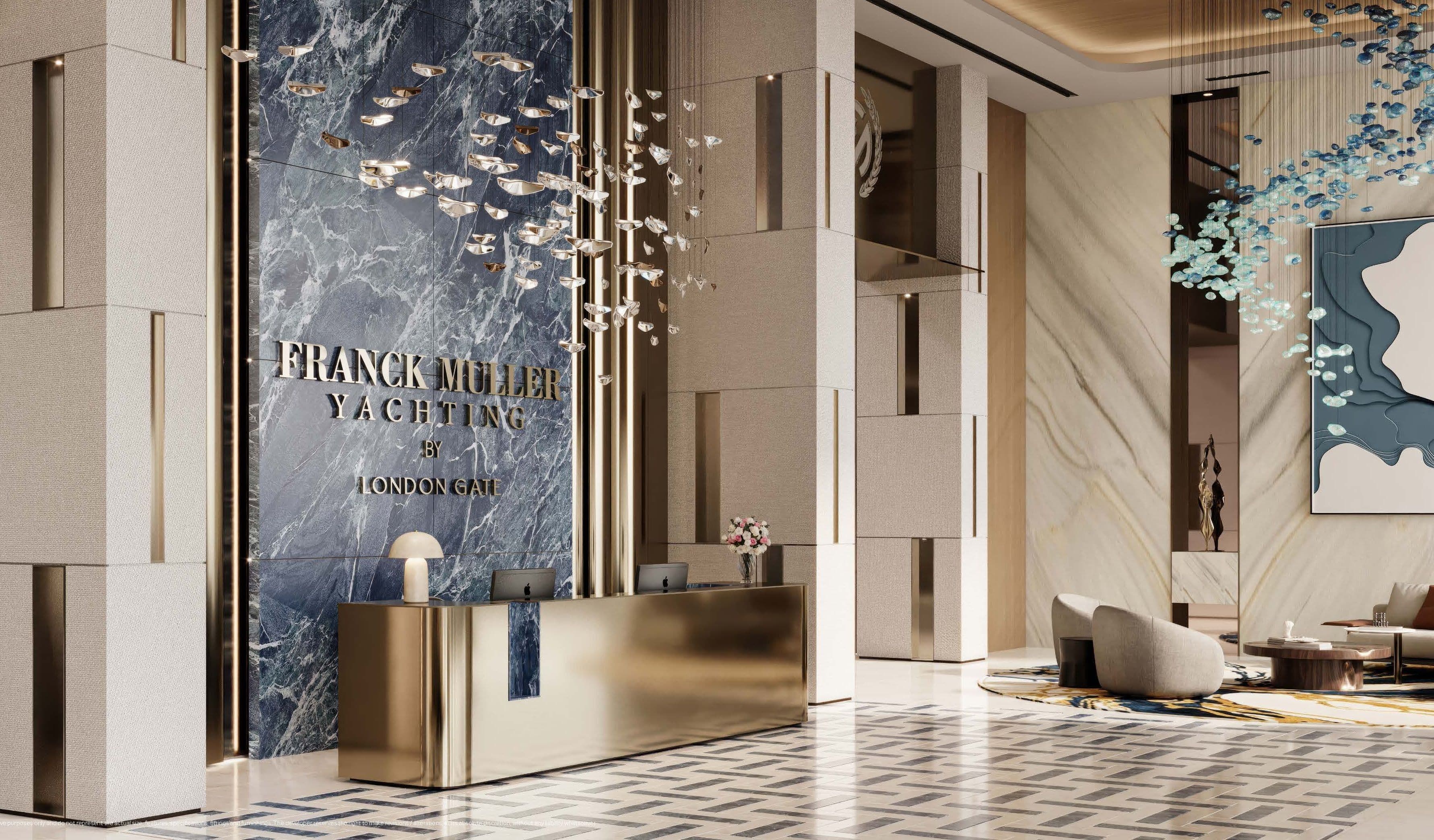 Franck Muller Yachting by London Gate, Dubai Maritime City – Studio, 1 & 2 Bedroom Apartments - Gallery Image 2