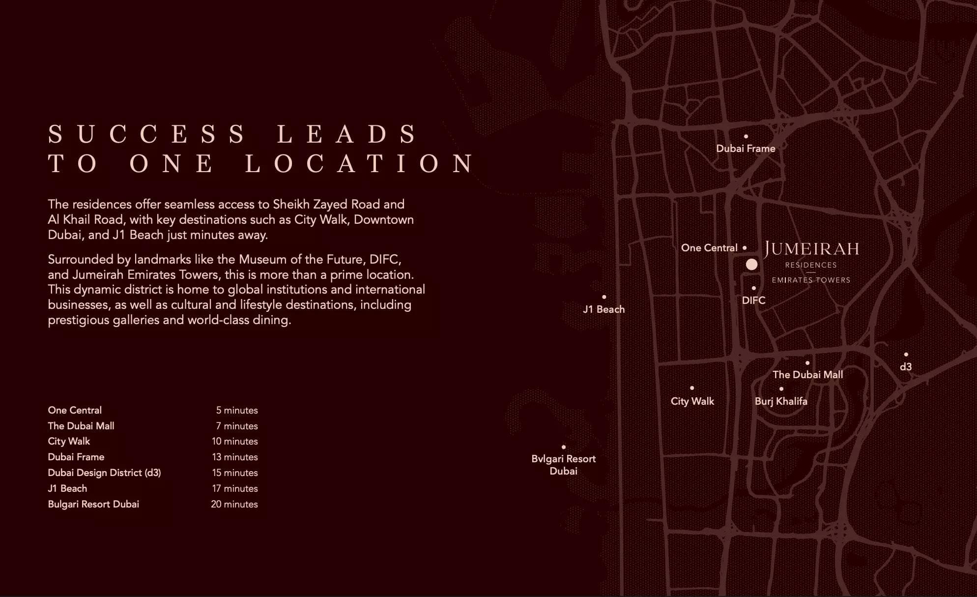 Jumeirah Residences Emirates Towers by Meraas, Sheikh Zayed Road – 1 to 4 Bedroom Apartments and Duplexes