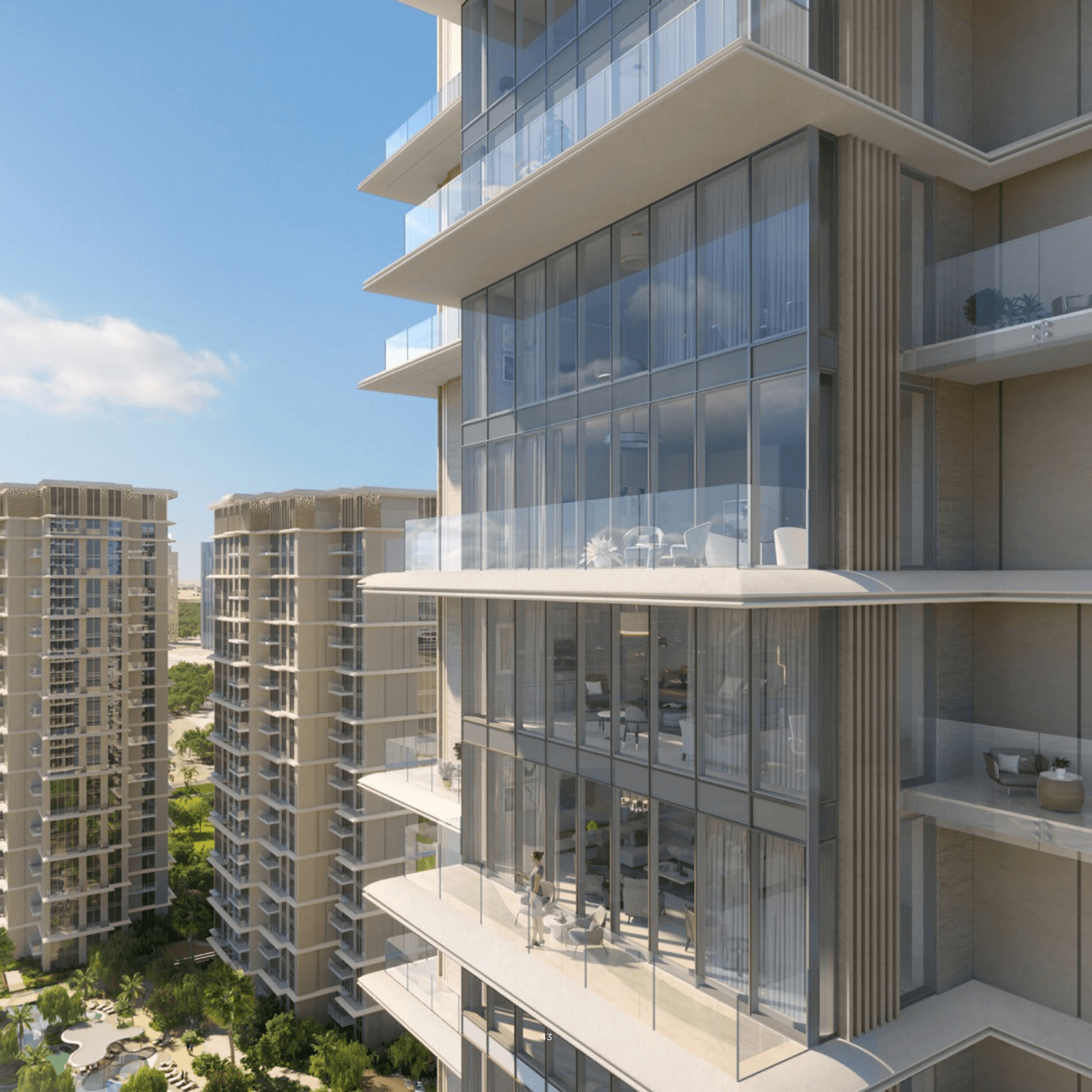Serenia District East Residences by Palma Holding, Jumeirah Islands- 1 to 4 Bedroom Apartments - Gallery Image 3
