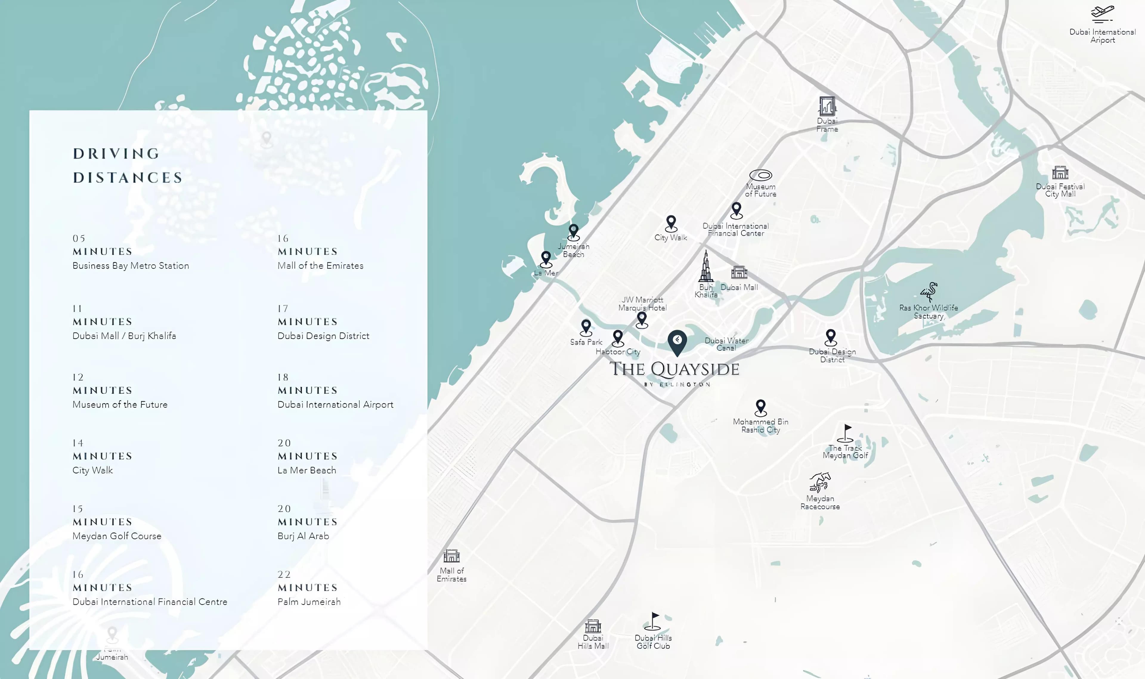 The Quayside by Ellington Properties, Business Bay – Studio to 3 Bedroom Apartments and a 5 Bedroom Penthouse