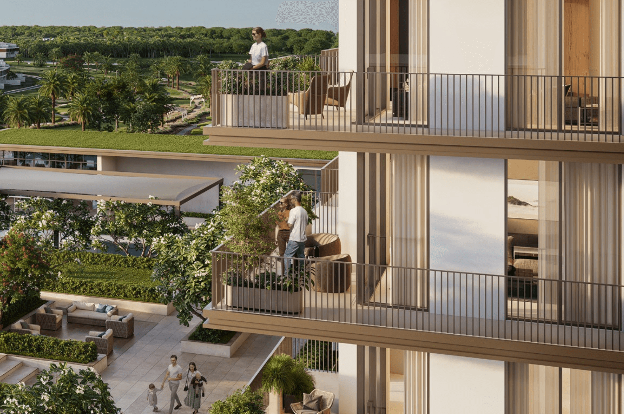 Greencrest by Emaar, Dubai Hills Estate - 1 to 3 Bedroom Apartments - Gallery Image 1