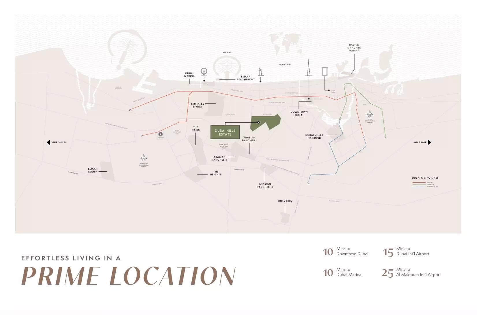 Golf Hillside by Emaar Properties, Dubai Hills Estate – 1 to 3 Bedroom Apartments