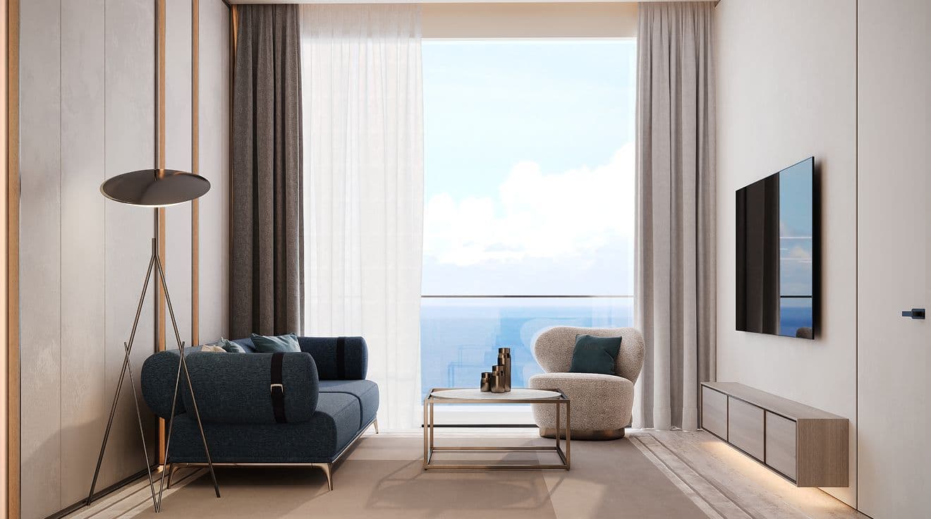 Gianfranco Ferré Residences by Mira, Al Marjan Island – Studio to 4 Bedroom Apartments & Duplexes - Gallery Image 3
