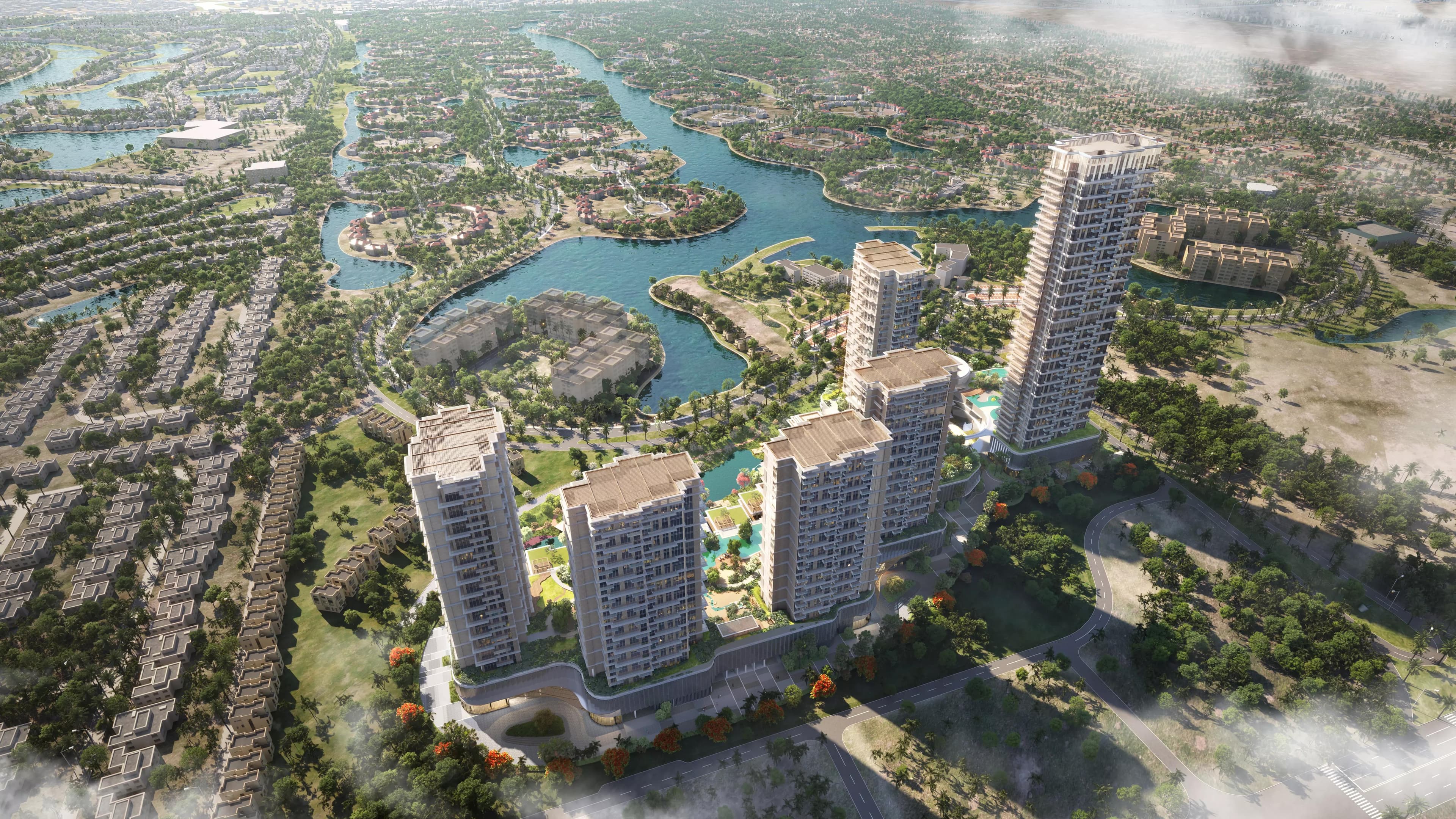 The West Residence at Serenia District by Palma Holding, Jumeirah Islands – 1 to 3 Bedroom Apartments