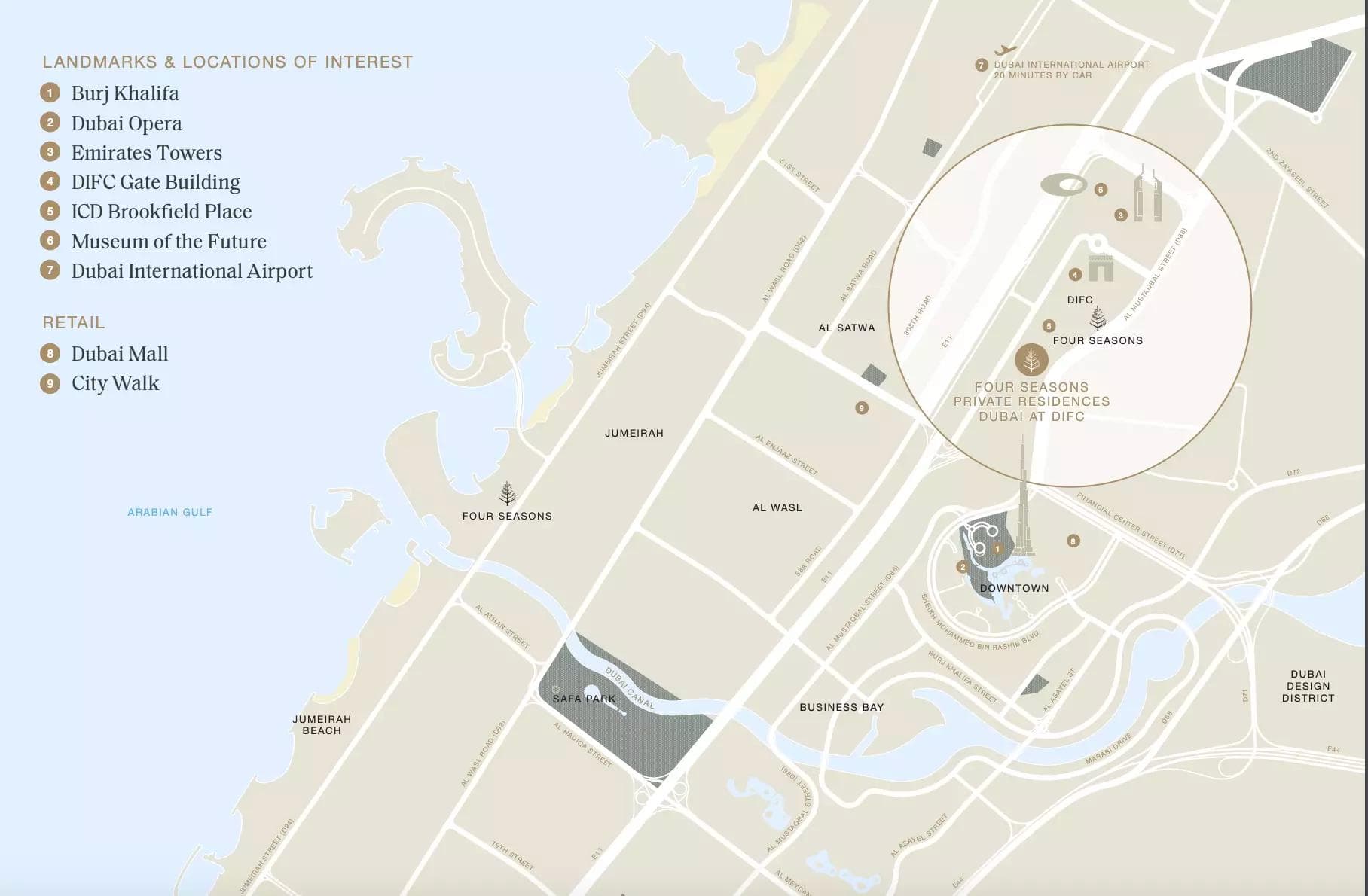 Four Seasons Private Residences by H&H Development, DIFC – 2 to 5 Bedroom Apartments and Penthouses