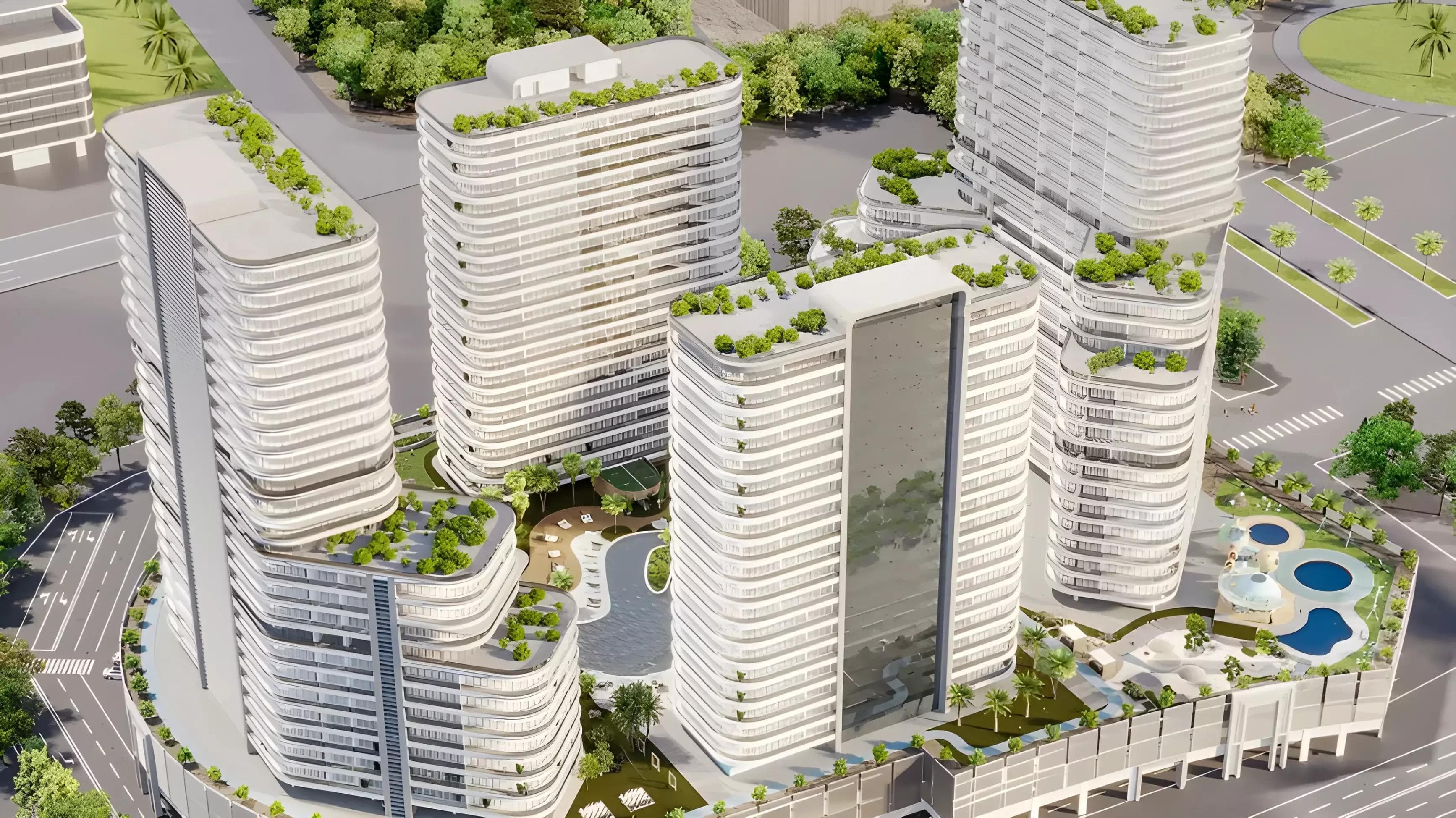 The Central Downtown by Aqua Developments, Arjan – Studio to 3 Bedroom Apartments