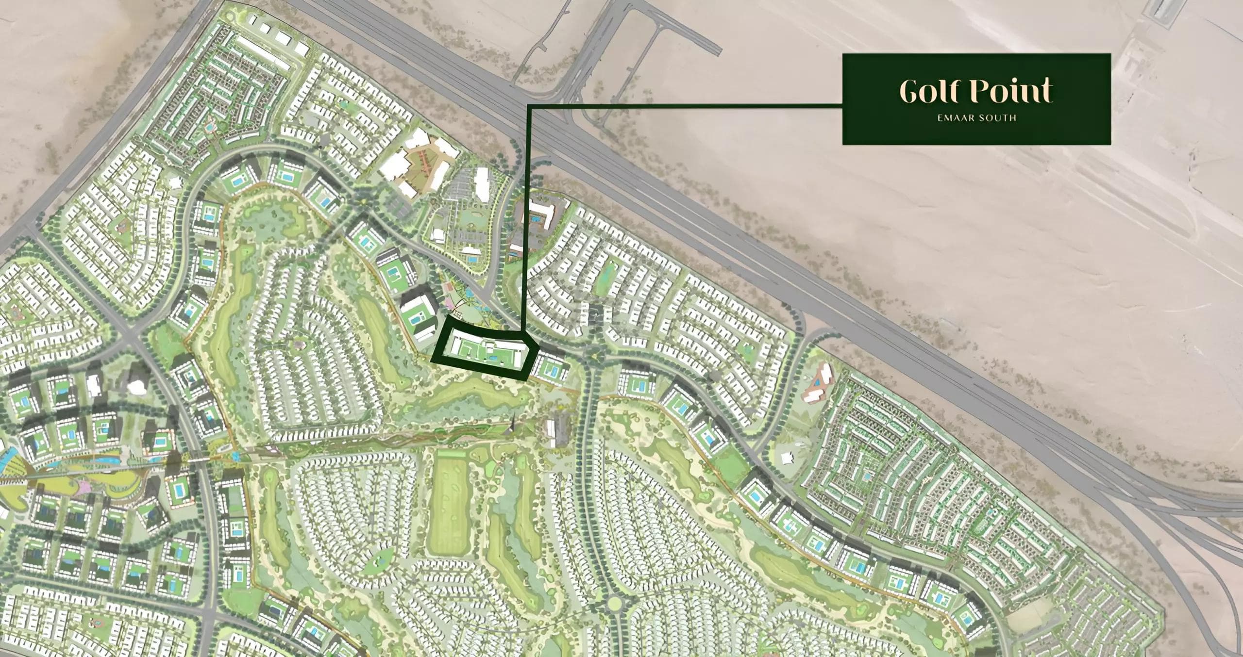 Golf Point by Emaar Properties, Emaar South – 1 to 3 Bedroom Apartments