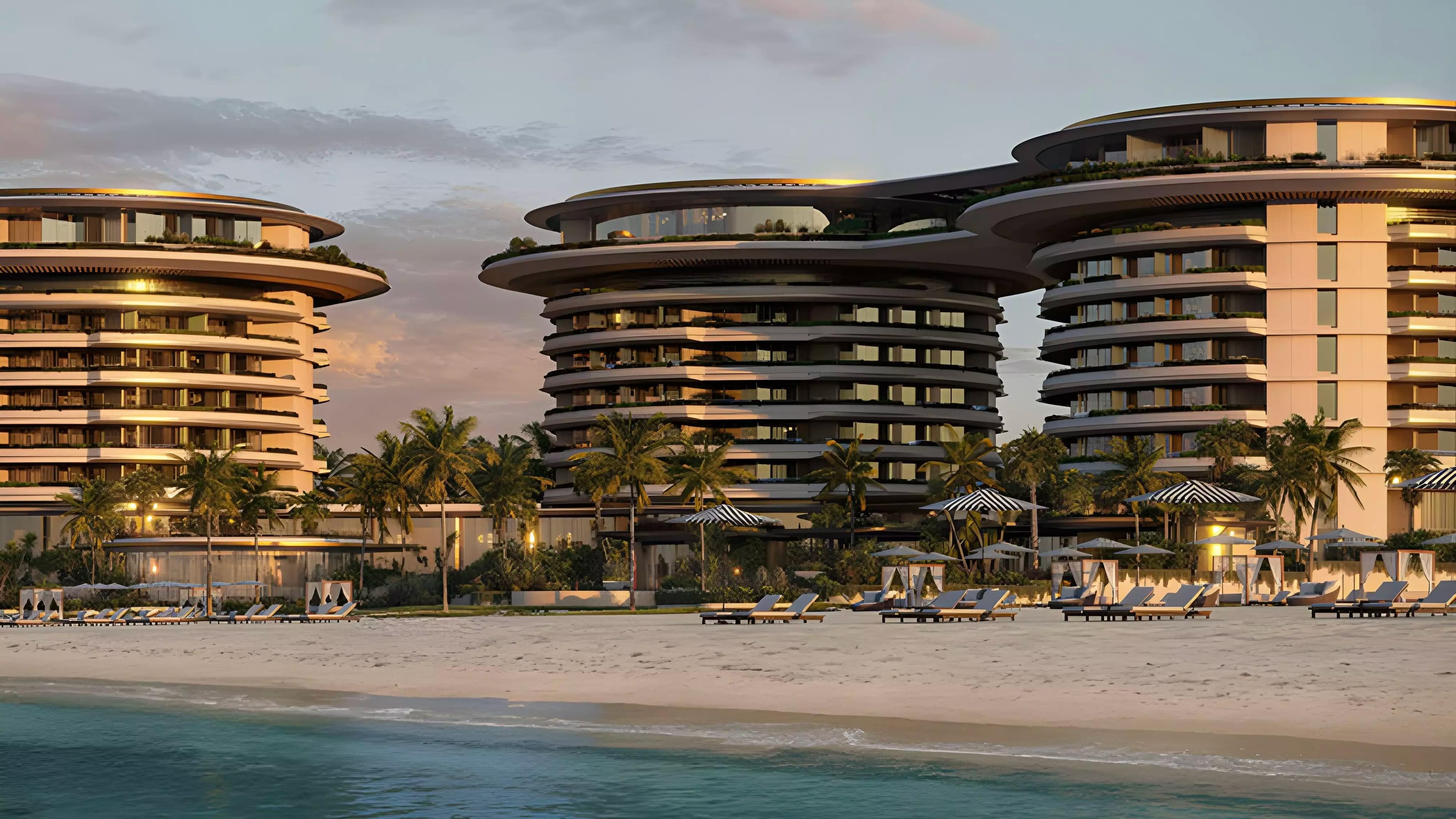 The Residences at the Dubai Beach Edition by H&H, Dubai Harbour – 2 to 4 Bedroom Apartments - Gallery Image 1