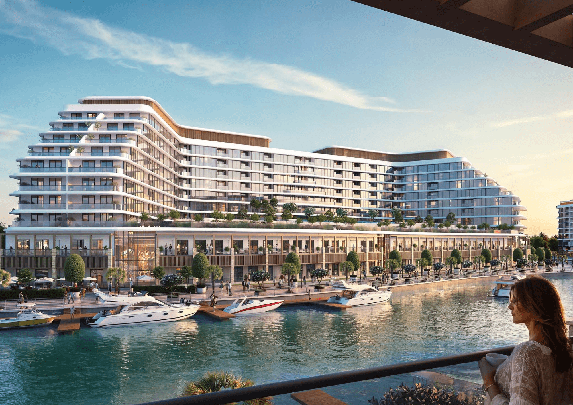 Capeside Marina Residences by Sobha, Siniya Island - 1 to 3 Bedroom Apartments