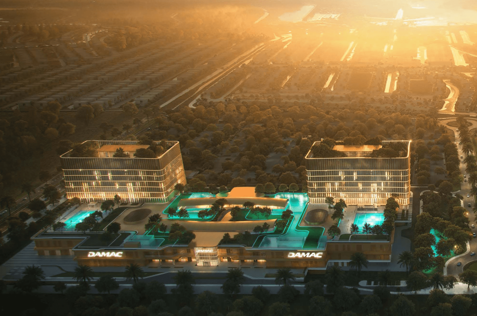 Piazza Roma by Damac, Damac Lagoons – Retail & Office Spaces - Gallery Image 1