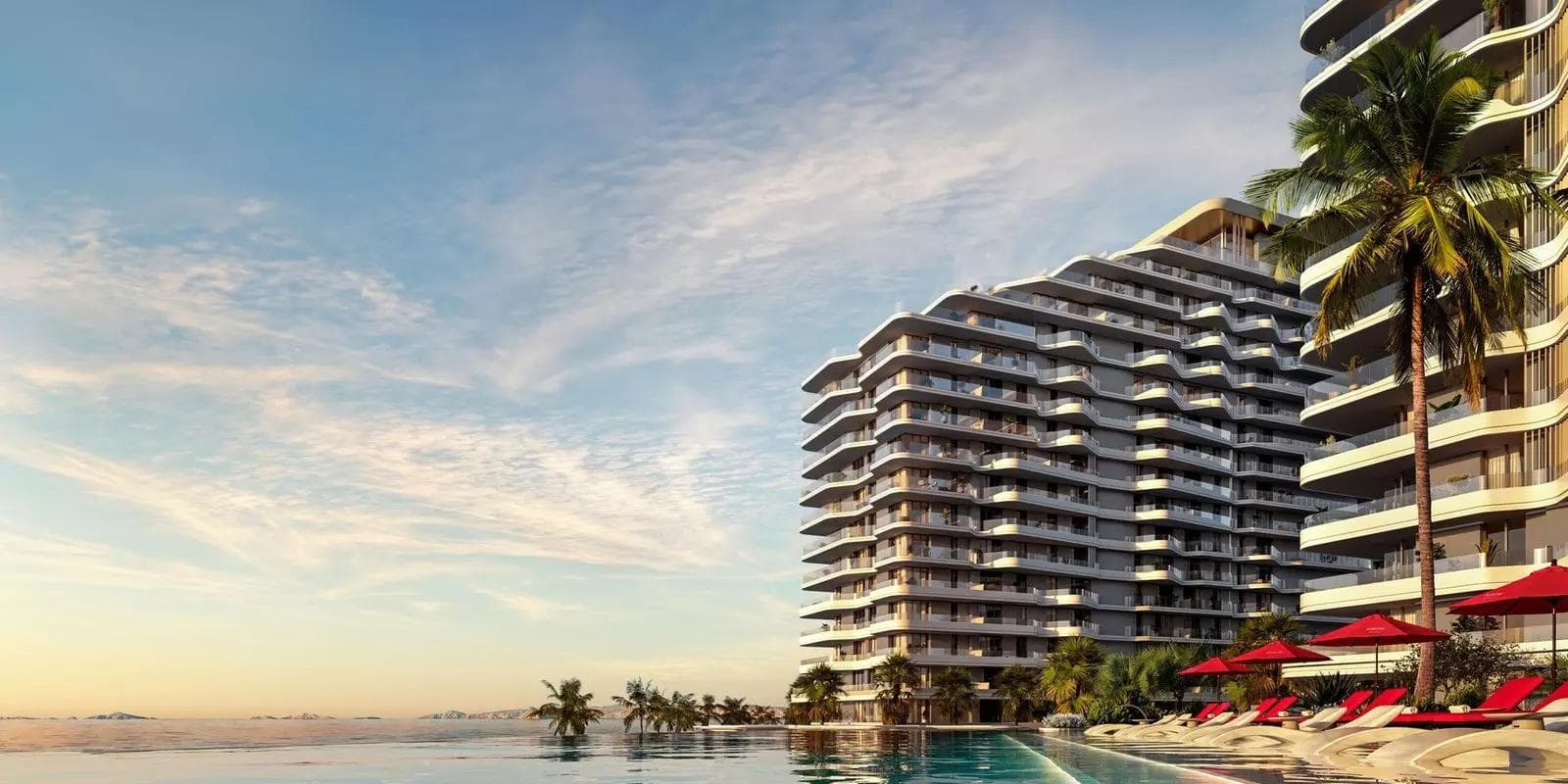 Rosso Bay Residences by Aldar, Al Marjan Island – 1 to 4 Bedroom Apartments and Penthouses - Gallery Image 1
