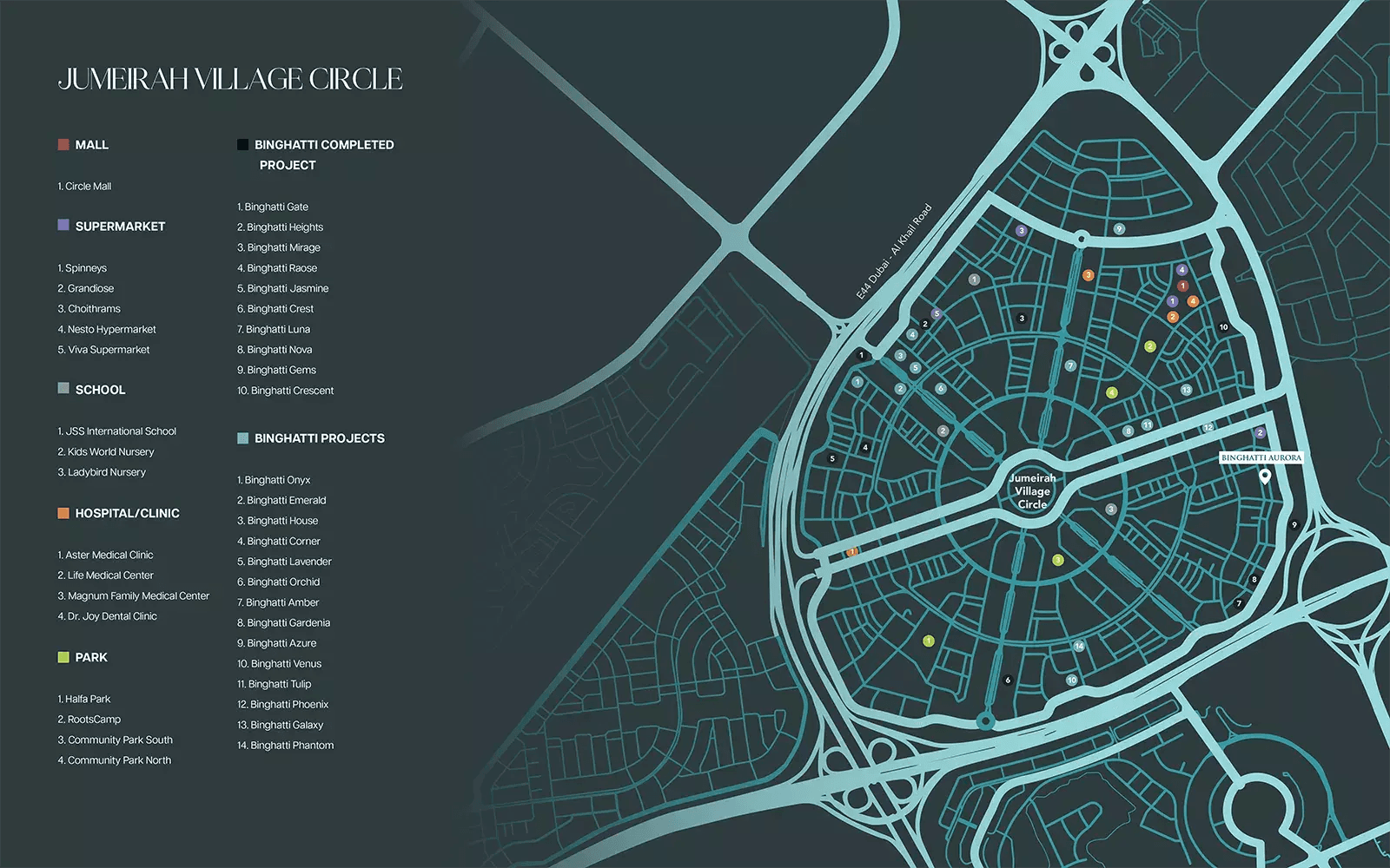 Binghatti Aurora by Binghatti, Jumeirah Village Circle – Studio to 2 Bedroom Apartments