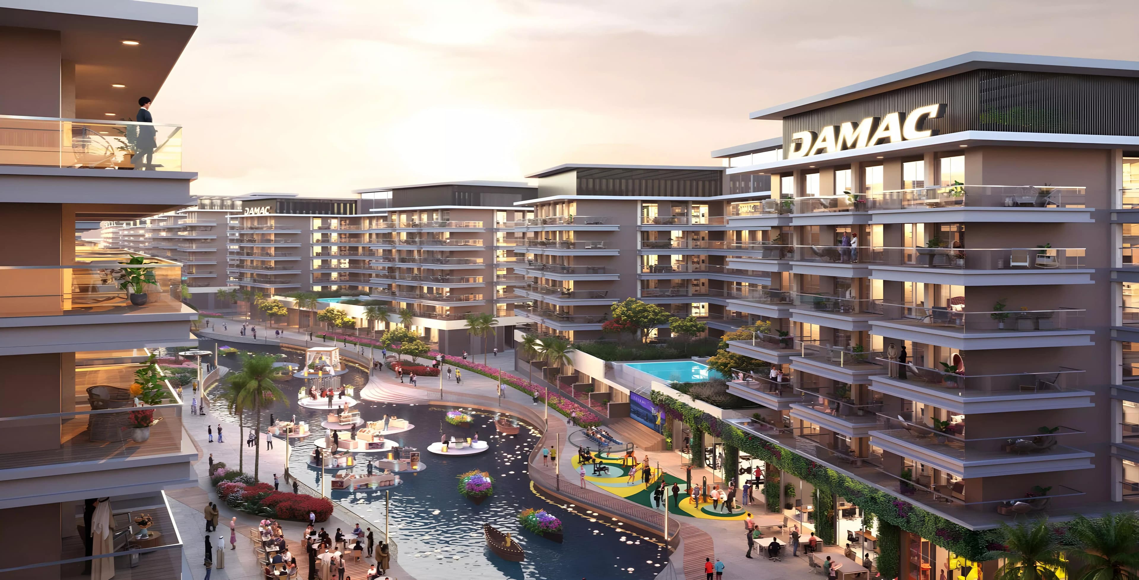 Damac Riverside Views Royal 1 by Damac Properties, Dubai Investment Park – 1 & 2 Bedroom Apartments
