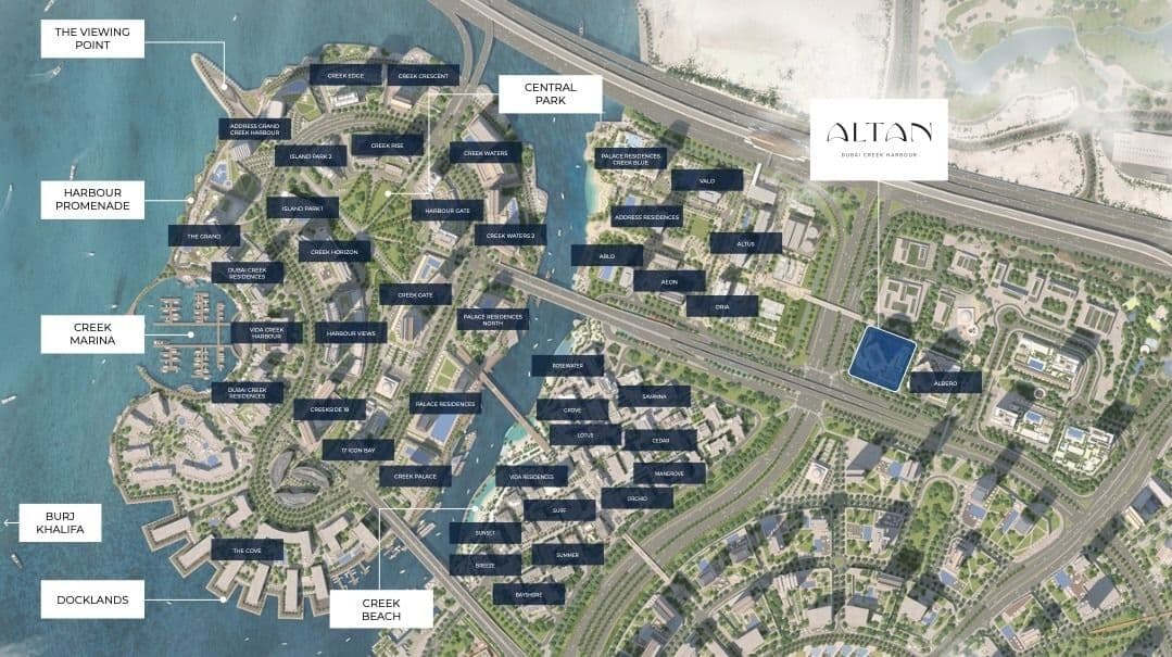 Altan by Emaar, Dubai Creek Harbour - 1 to 3 Bed Apartments & Townhouses