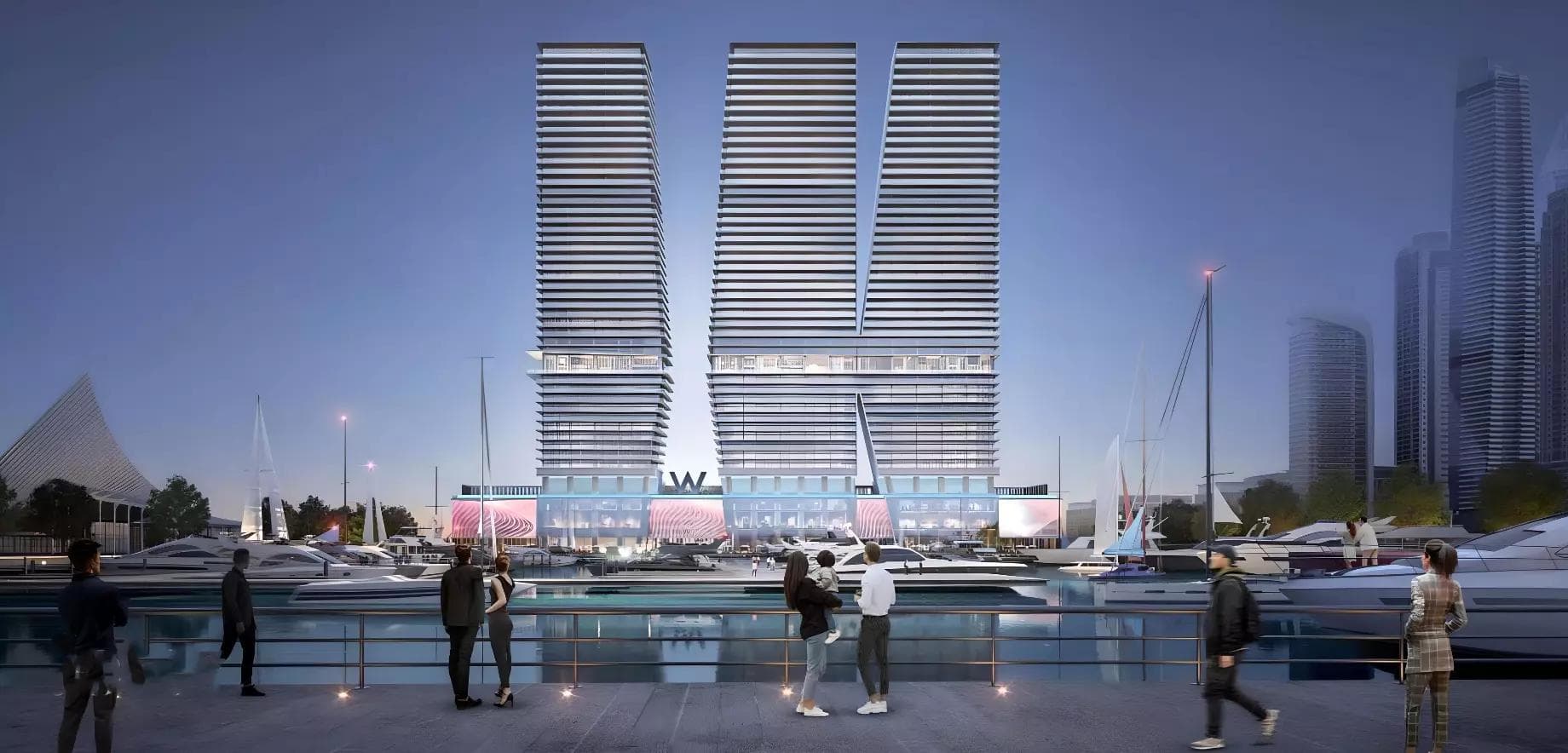 W Residences by Arada, Dubai Harbour – 1 to 5 Bedroom Apartments, Duplexes & Penthouses - Gallery Image 1