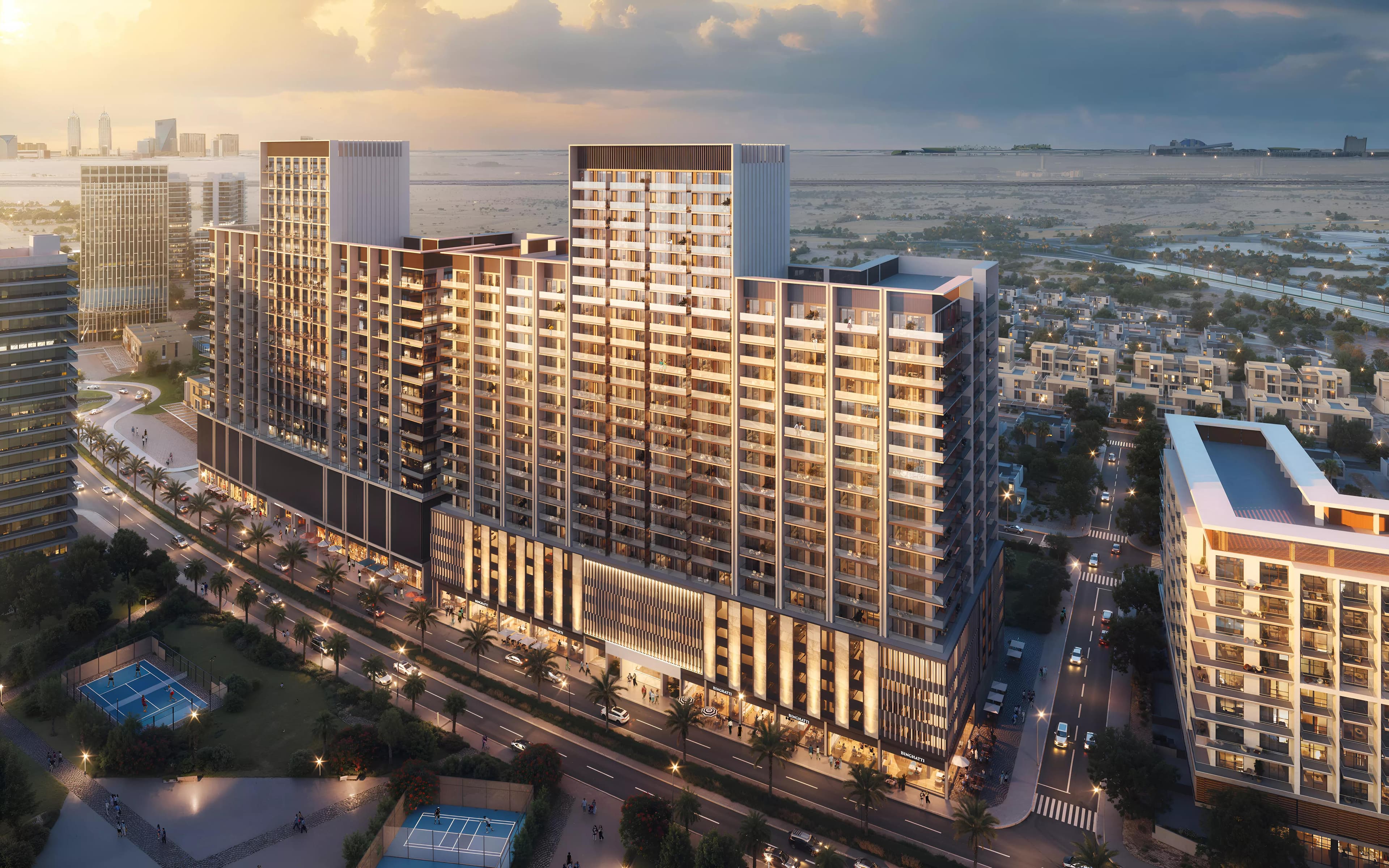 Binghatti Ruby by Binghatti, Jumeirah Village Circle - Studio to 3 Bedroom Apartments