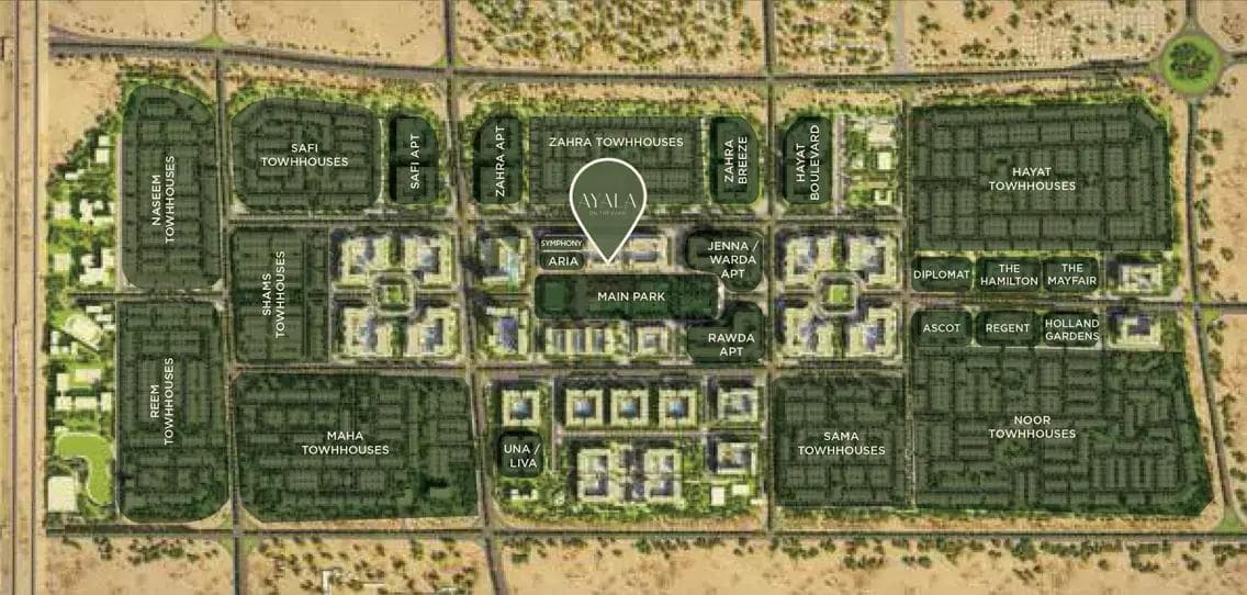 Ayala on the Park by Nshama, Town Square – 1 to 3 Bedroom Apartments