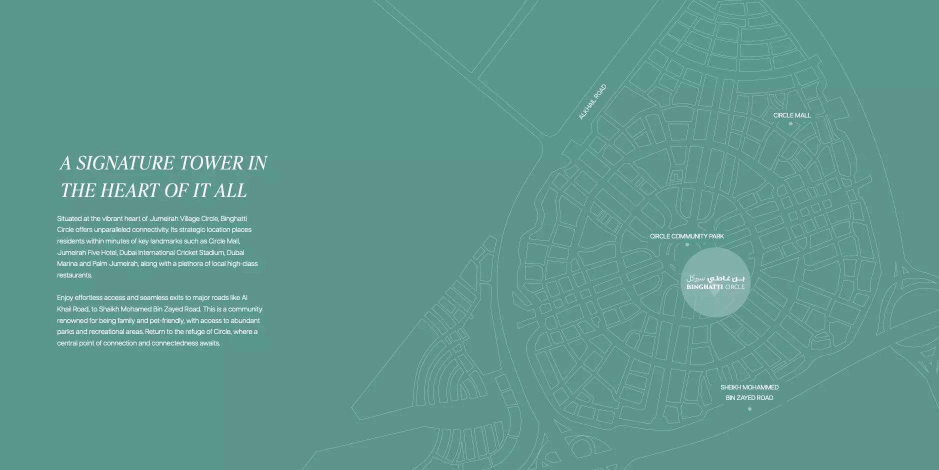 Binghatti Circle by Binghatti, Jumeirah Village Circle – Studio to 3 Bedroom Apartments