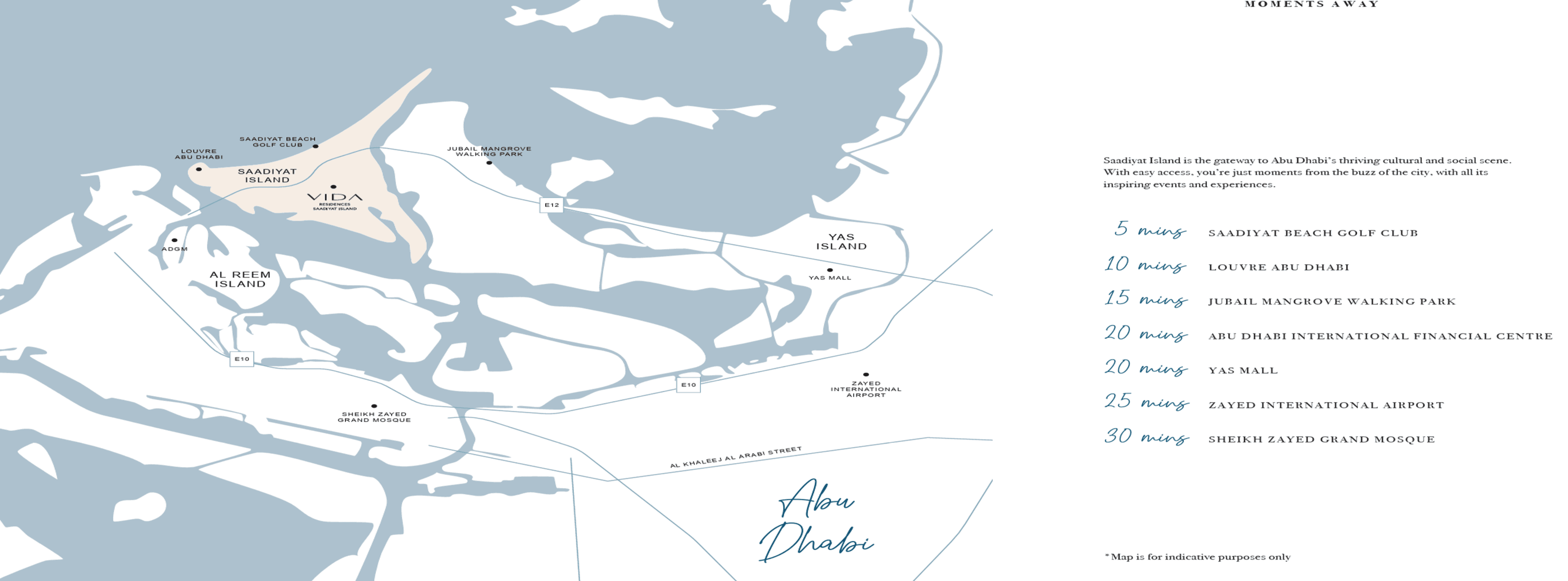 Vida Residences by Al Ain Holding, Saadiyat Island – 1 to 3 Bedroom Branded Apartments