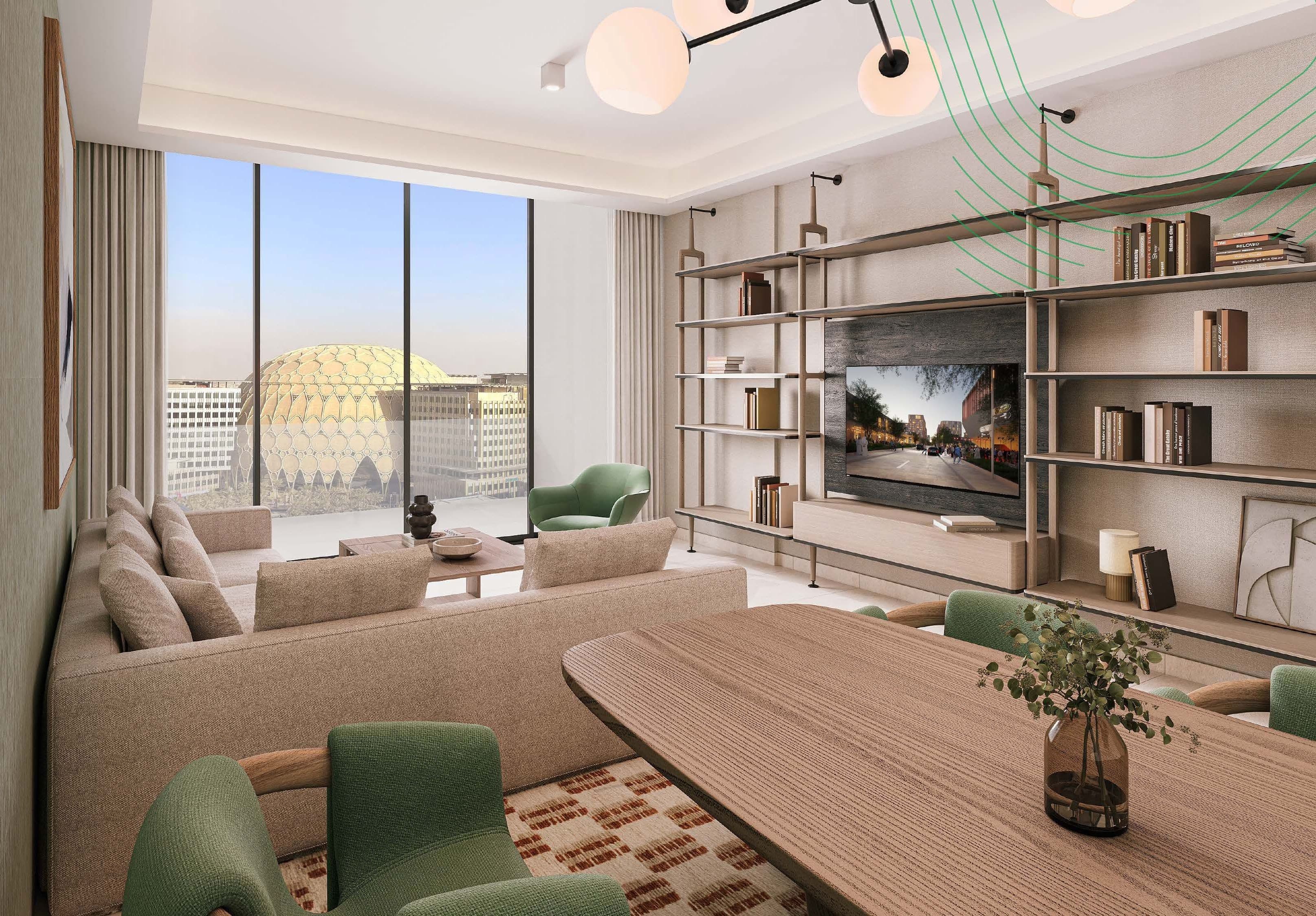 Sidr Residences Tower 2 by Expo Dubai Group, Expo City – 1 to 4 Bedroom Apartments, Townhouses and Penthouses - Gallery Image 2