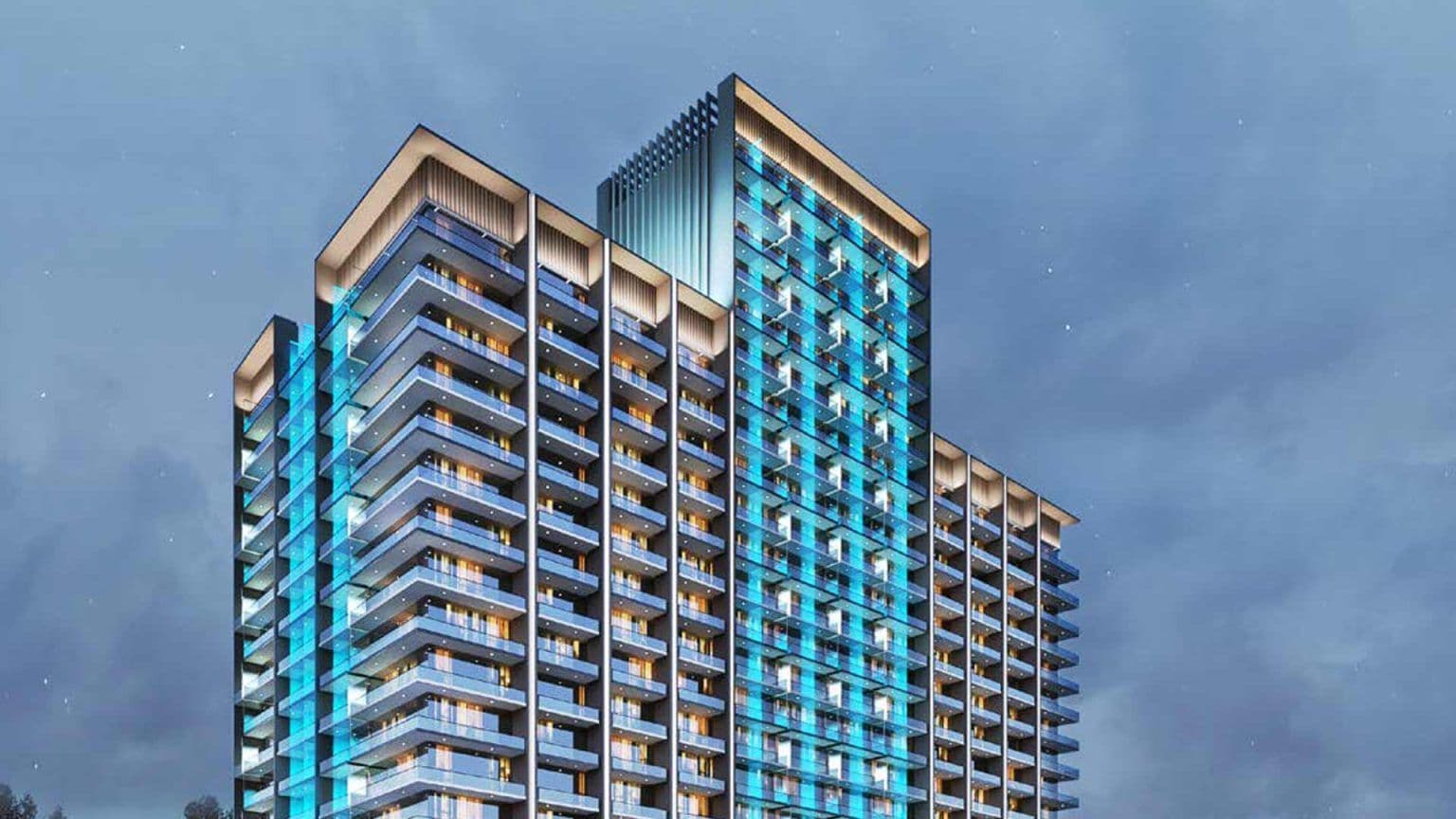 Binghatti Azure by Binghatti, Jumeirah Village Circle – Studio to 2 Bedroom Apartments