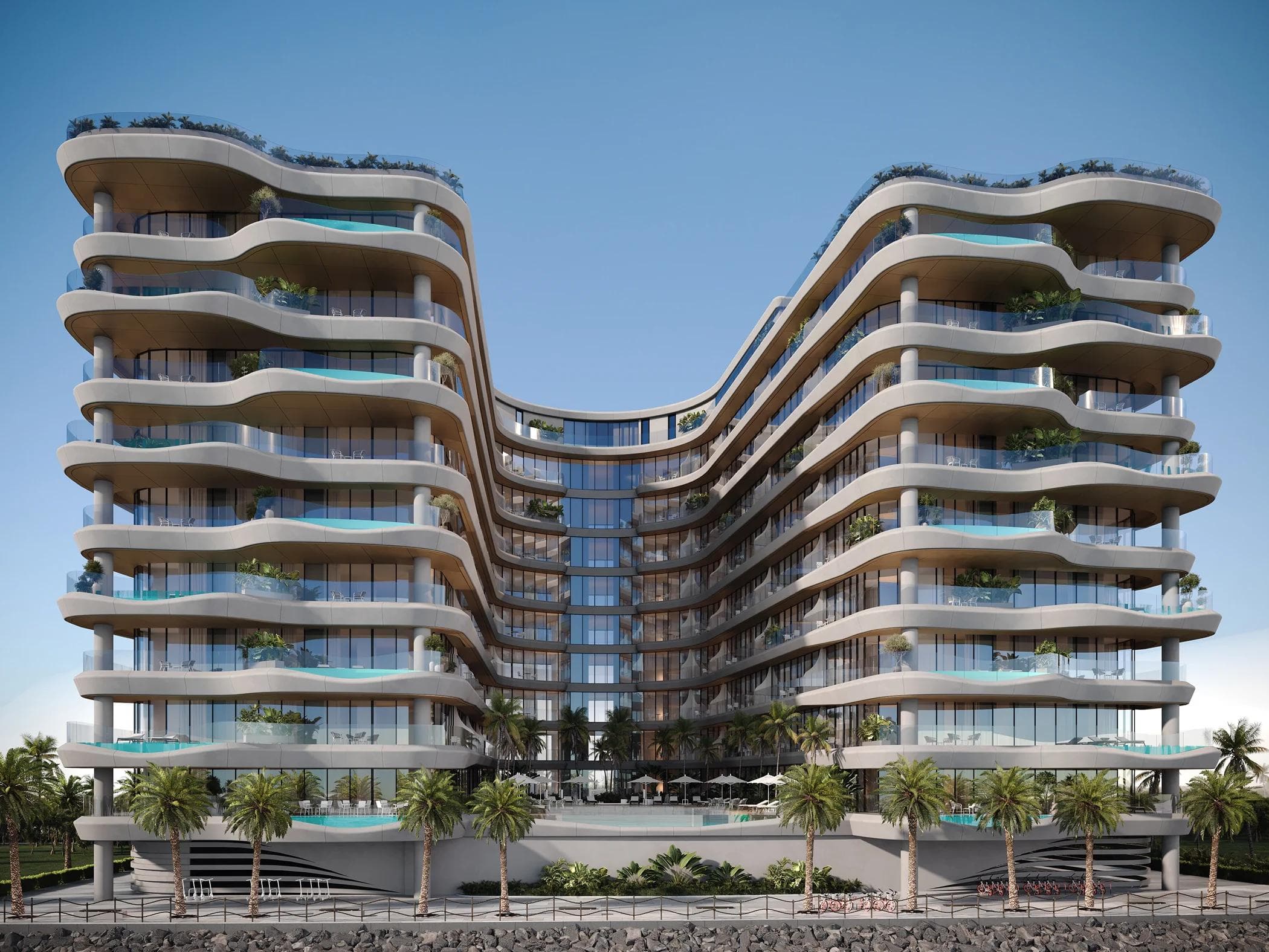Gianfranco Ferré Residences by Mira, Al Marjan Island – Studio to 4 Bedroom Apartments & Duplexes - Gallery Image 1