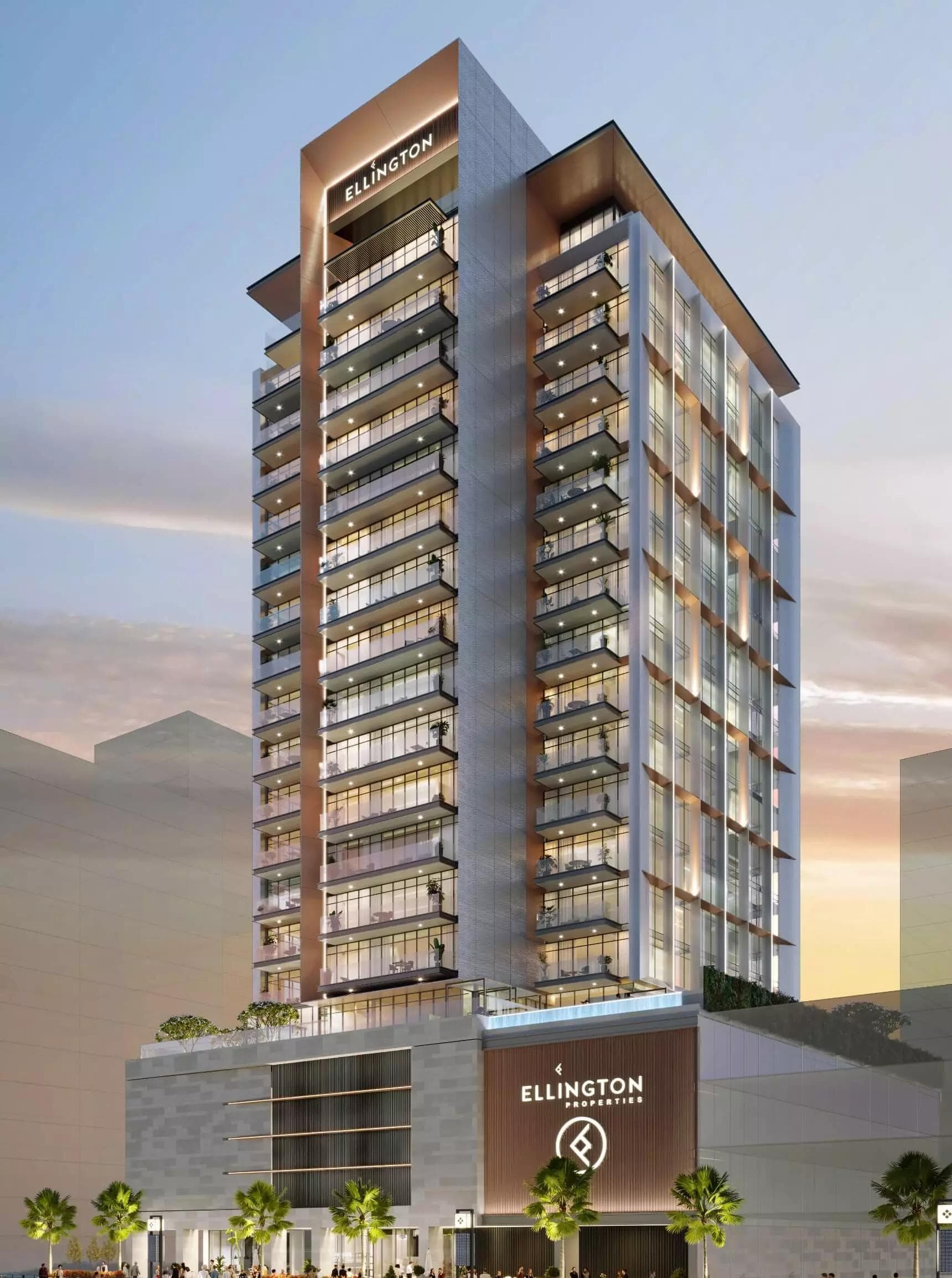 The Quayside by Ellington Properties, Business Bay – Studio to 3 Bedroom Apartments and a 5 Bedroom Penthouse - Gallery Image 1