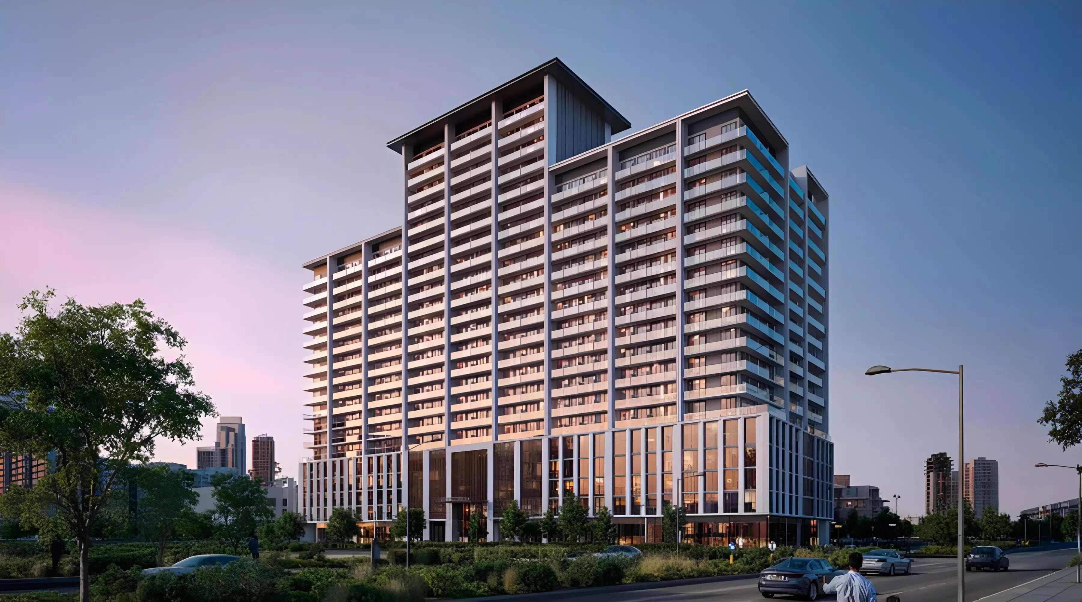 Binghatti Amber Hall by Binghatti, Jumeirah Village Circle — Studio to 2 Bedroom Apartments