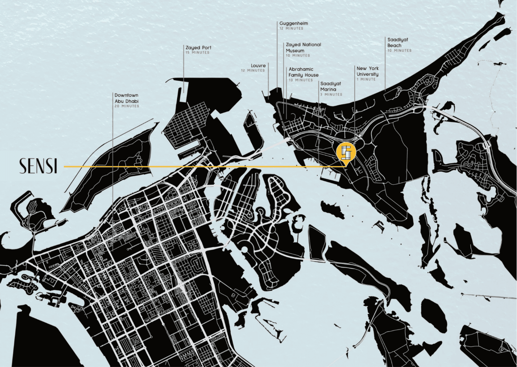 Sensi by Reportage, Saadiyat Island - 2 to 4 Bedroom Apartments & Townhouses