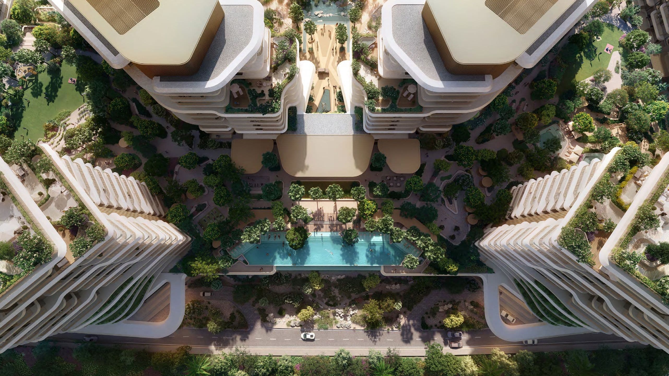 Verdes at Haven, Teal by Aldar, Dubailand – 1 to 3 Bedroom Apartments & Duplexes - Gallery Image 2