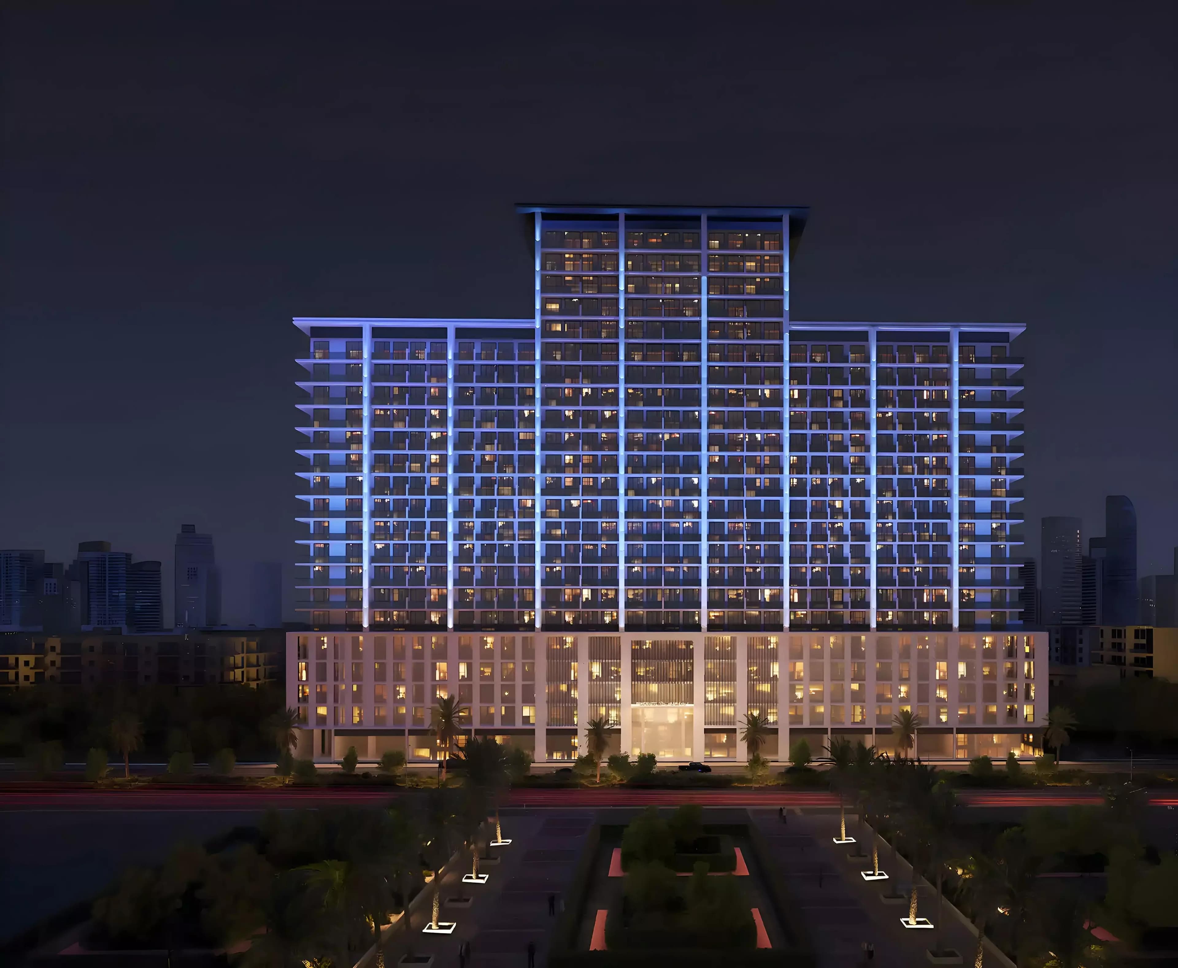 Binghatti Amber Hall by Binghatti, Jumeirah Village Circle — Studio to 2 Bedroom Apartments - Gallery Image 1