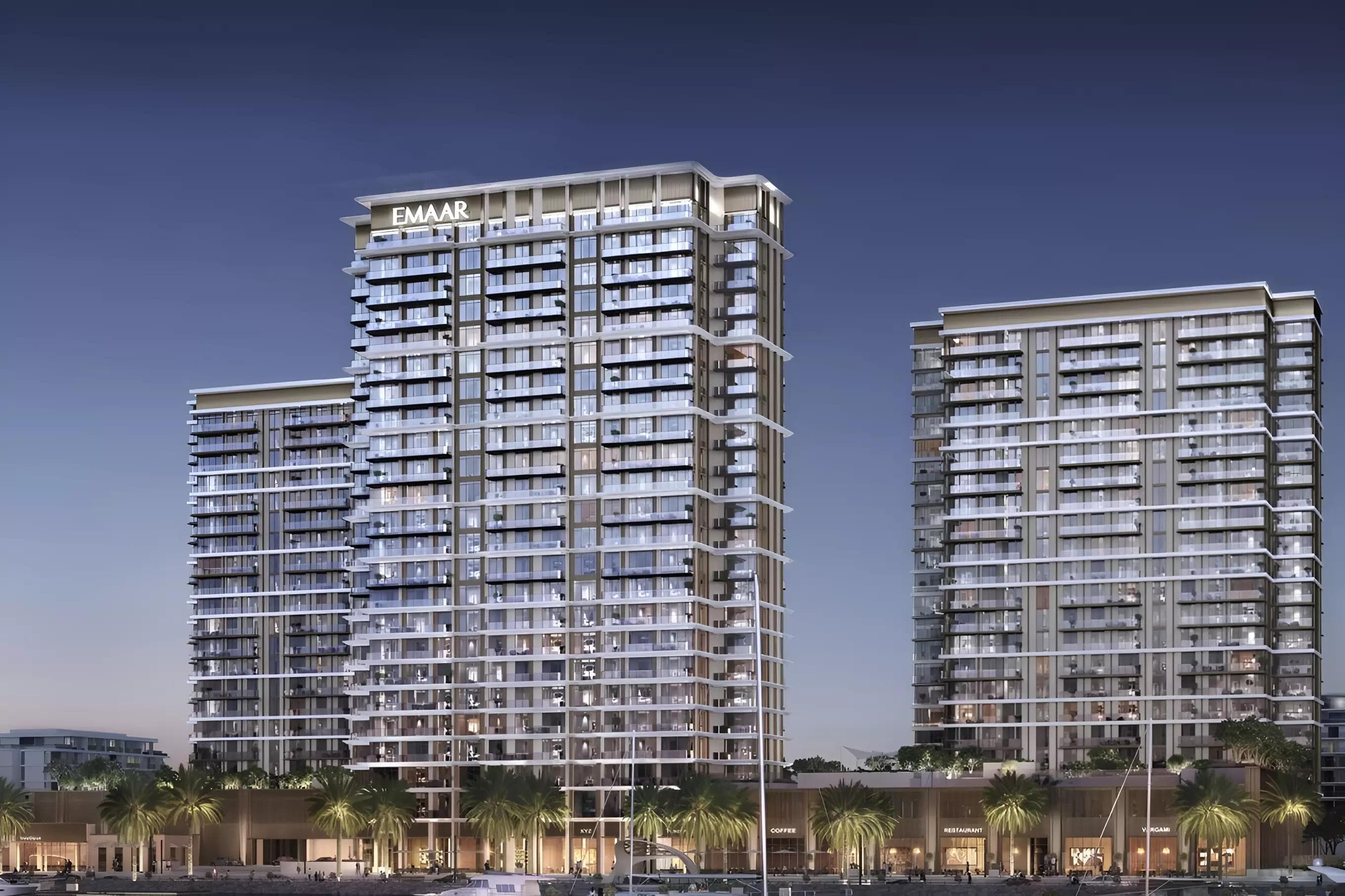 Marina Views by Emaar, Rashid Yachts & Marina – 1 to 4 Bedroom Apartments & Penthouses