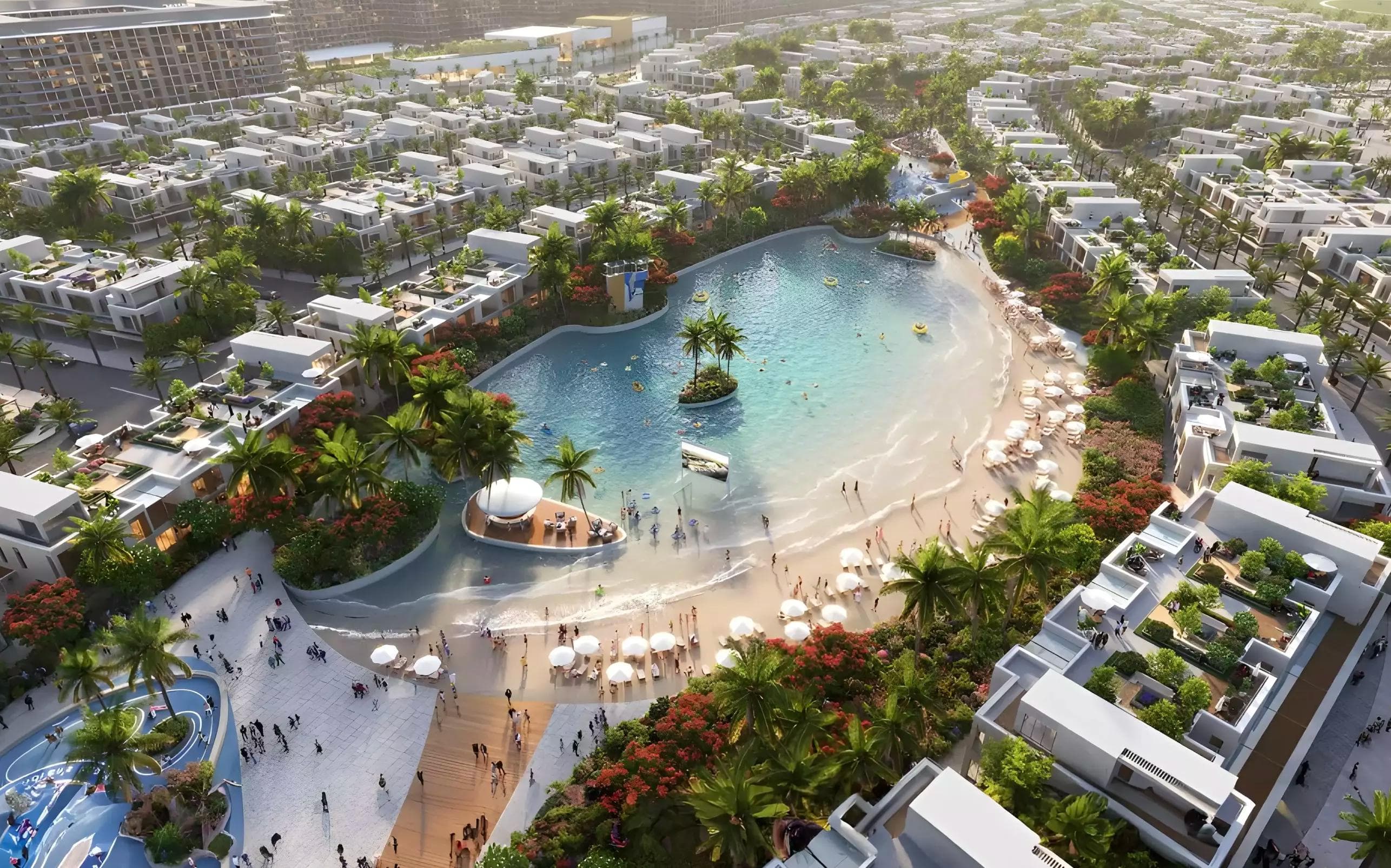 Damac Riverside Olive by Damac, Dubai Investment Park – 4 to 5 Bedroom Townhouses