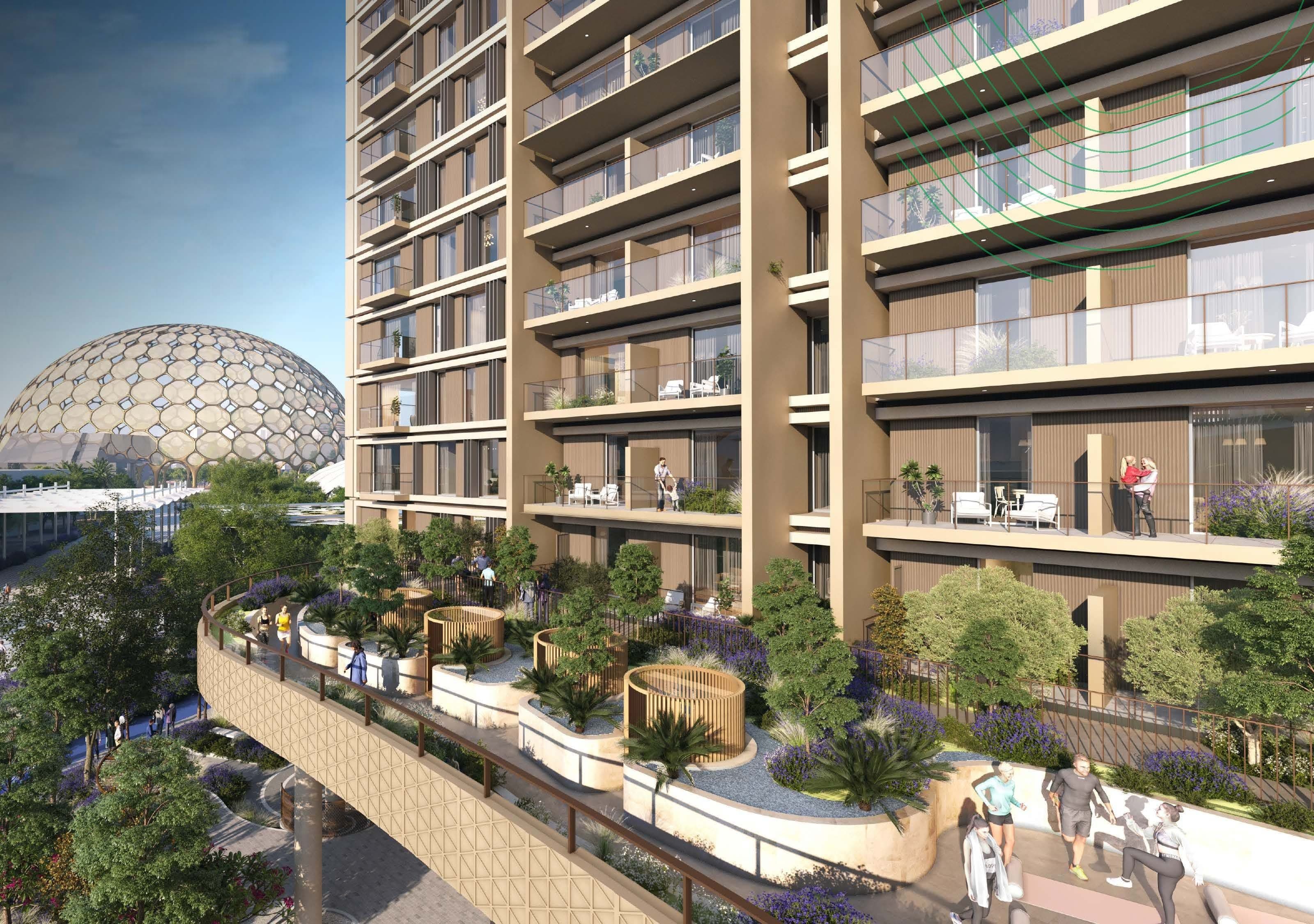 Sidr Residences Tower 2 by Expo Dubai Group, Expo City – 1 to 4 Bedroom Apartments, Townhouses and Penthouses - Gallery Image 1