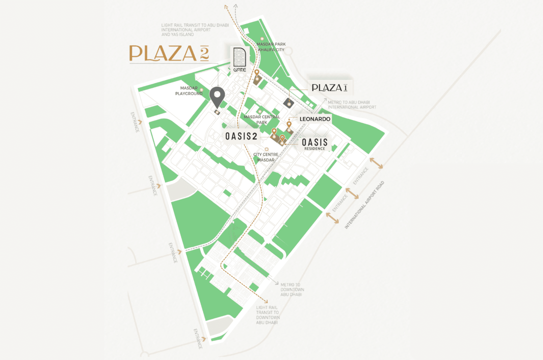 Plaza 2 by Reportage, Masdar City – Studio to 4 Bedroom Apartments & Townhouses