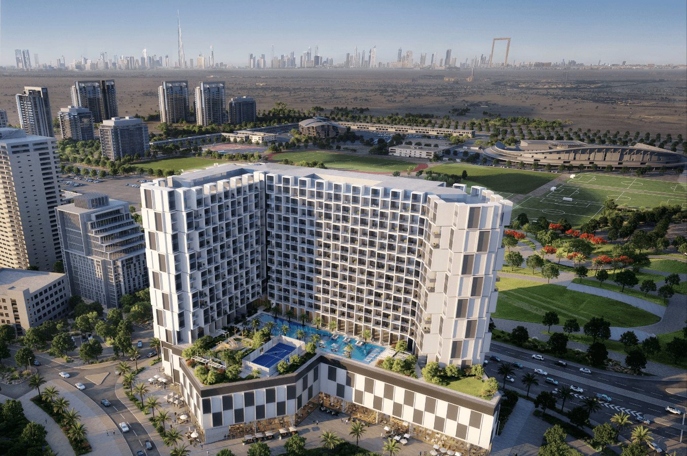 Binghatti Cullinan by Binghatti, Al Jaddaf – Studio to 3 Bedroom Apartments - Gallery Image 1