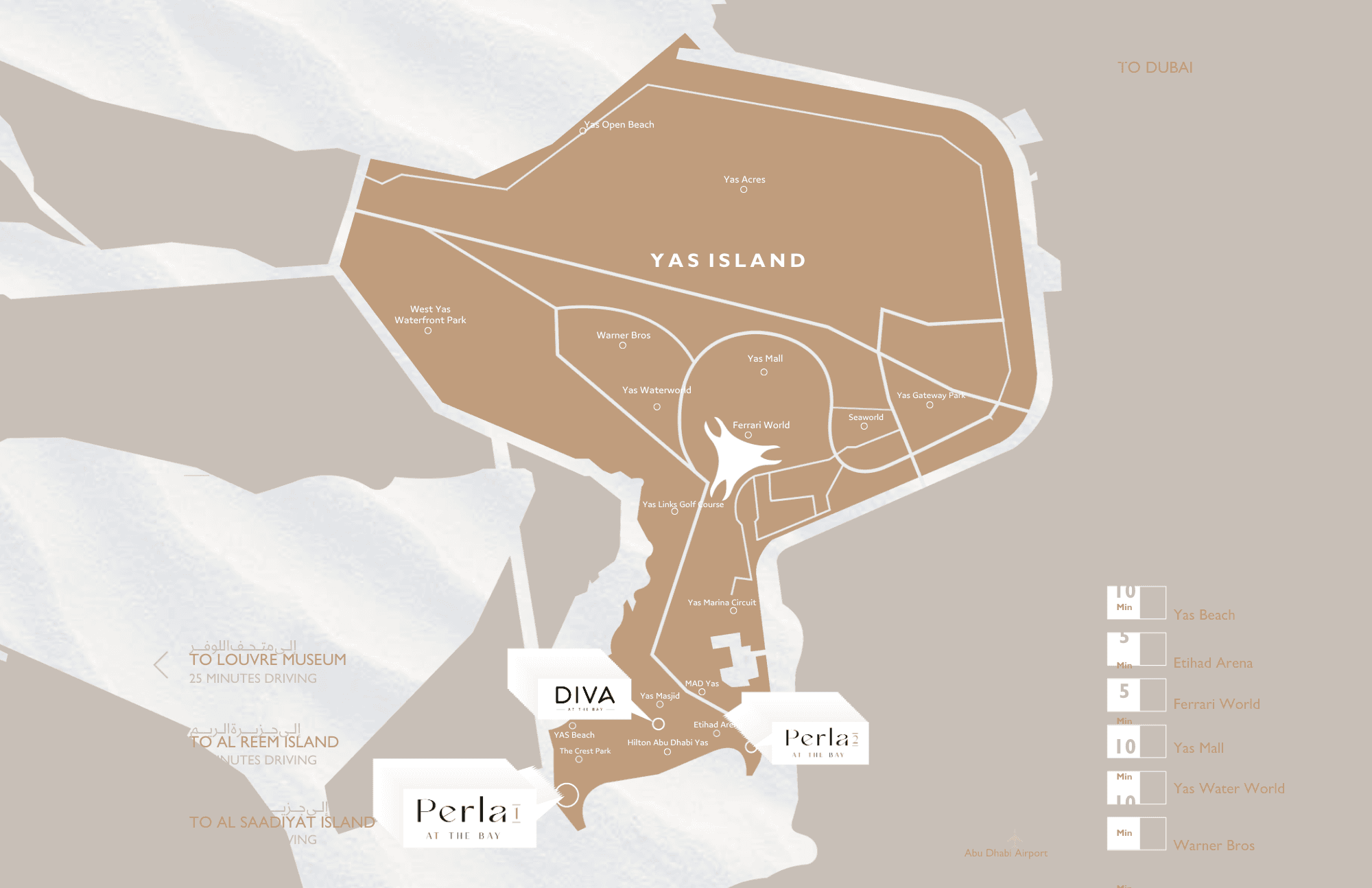 Perla 1 by Reportage, Yas Island – 2 to 5 Bedroom Duplexes & Townhouses