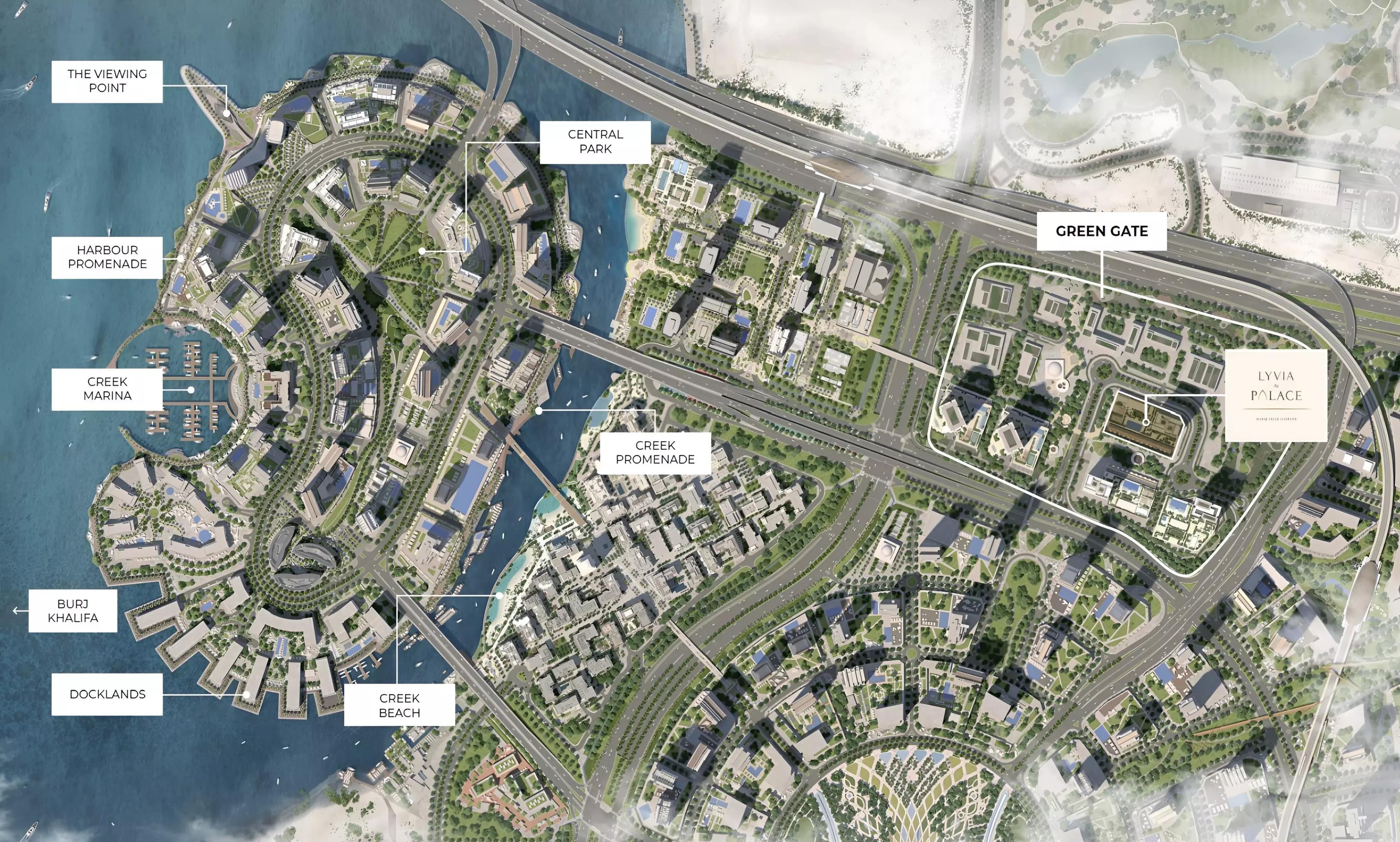 Lyvia by Palace by Emaar, Dubai Creek Harbour – 1 to 3 Bedroom Apartments and Townhouses