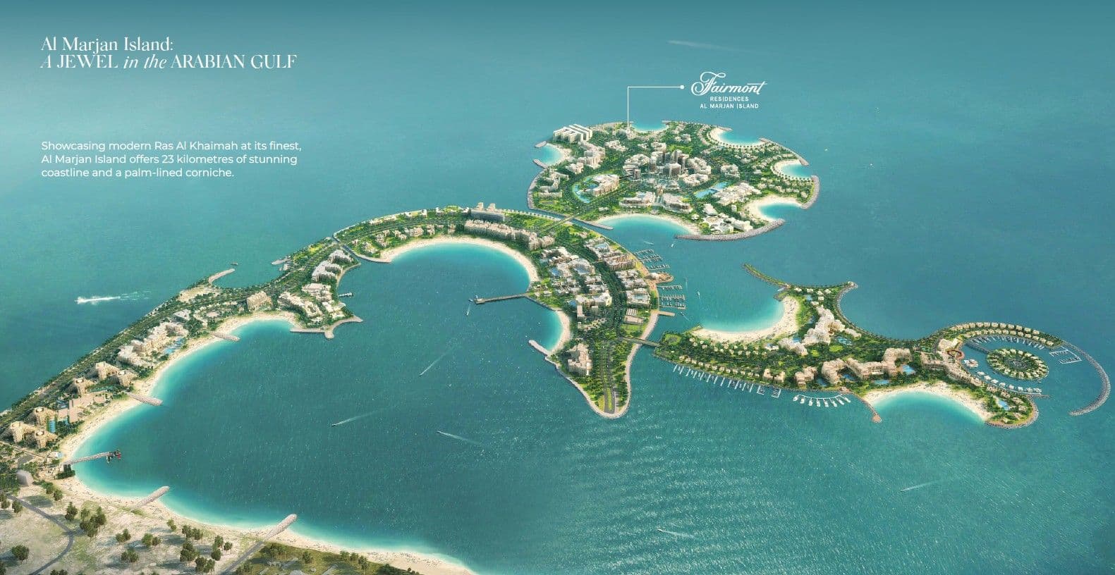Fairmont Residences by Ardee, Al Marjan Island – 1 to 3 Bedroom Apartments, Townhouses & Villas