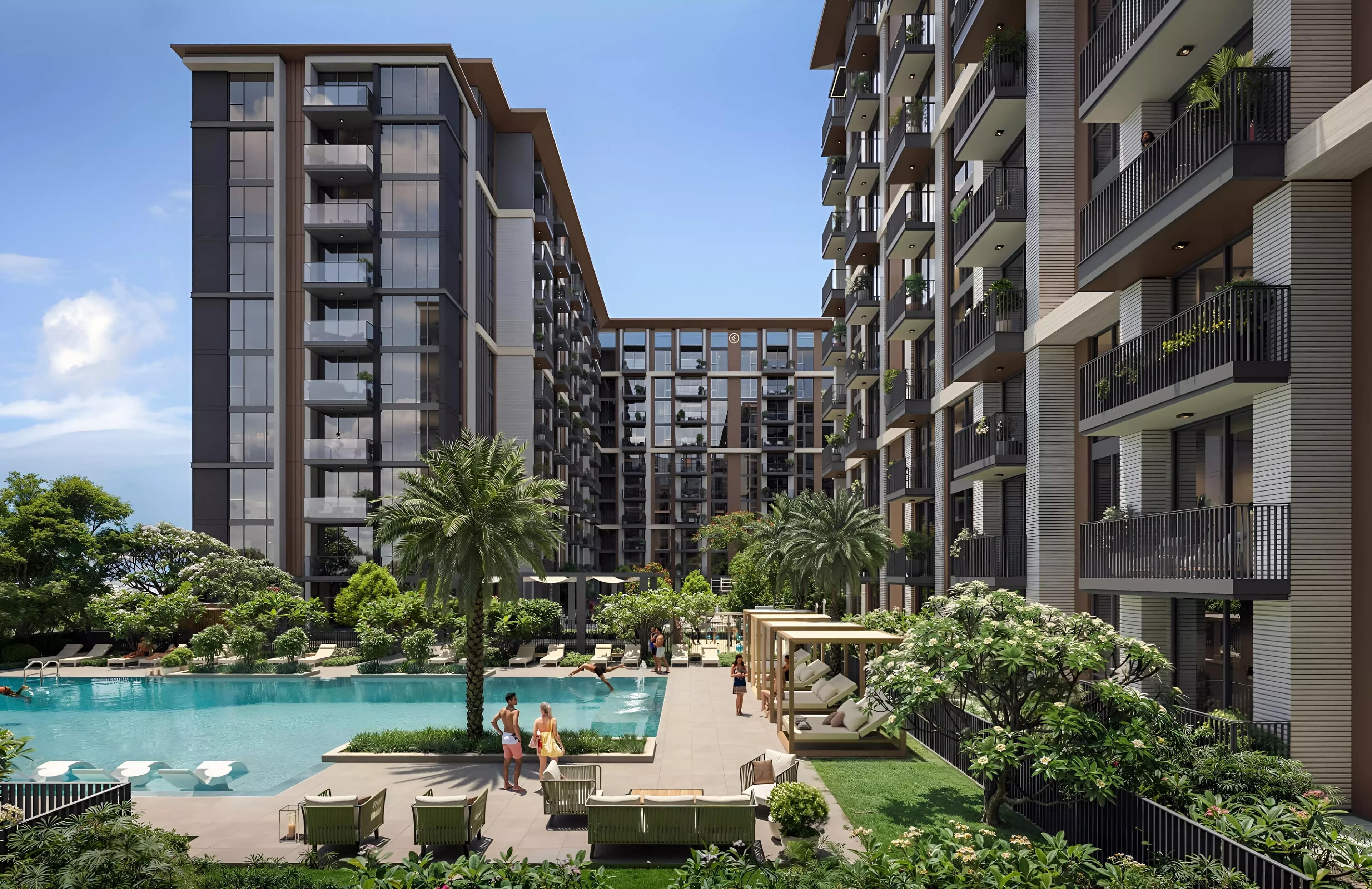 Windsor House by Ellington Properties, Dubai South – Studios to 3 Bedroom Apartments - Gallery Image 1