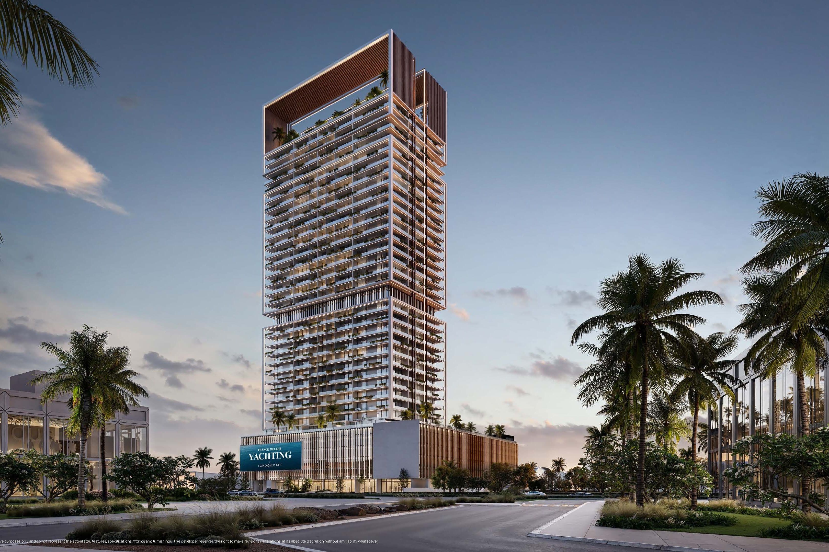 Franck Muller Yachting by London Gate, Dubai Maritime City – Studio, 1 & 2 Bedroom Apartments