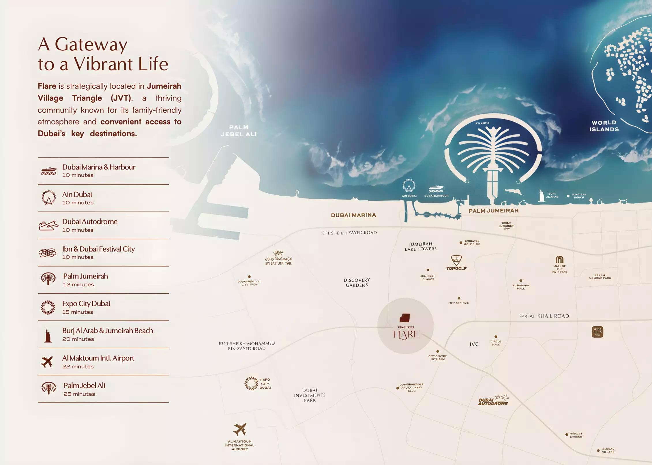 Binghatti Flare by Binghatti, Jumeirah Village Triangle – Studio to 4 Bedroom Apartments