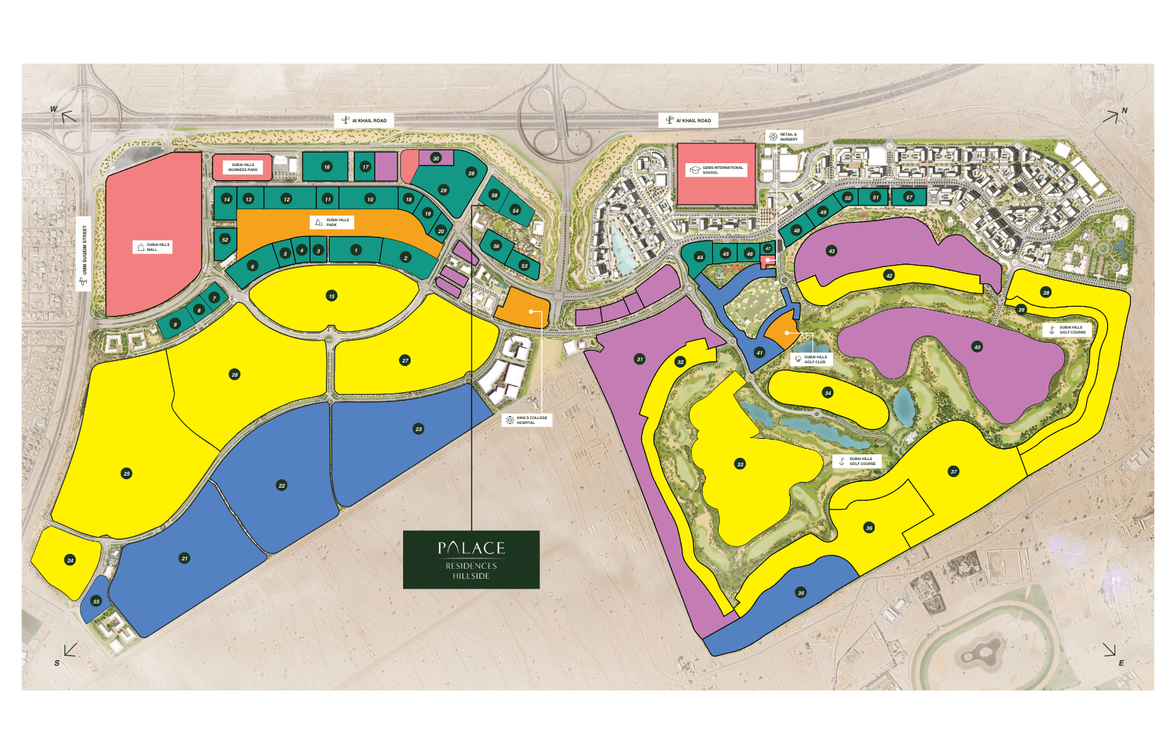 Palace Residences Hillside by Emaar, Dubai Hills Estate – 1 to 3 Bedroom Apartments & Townhouses