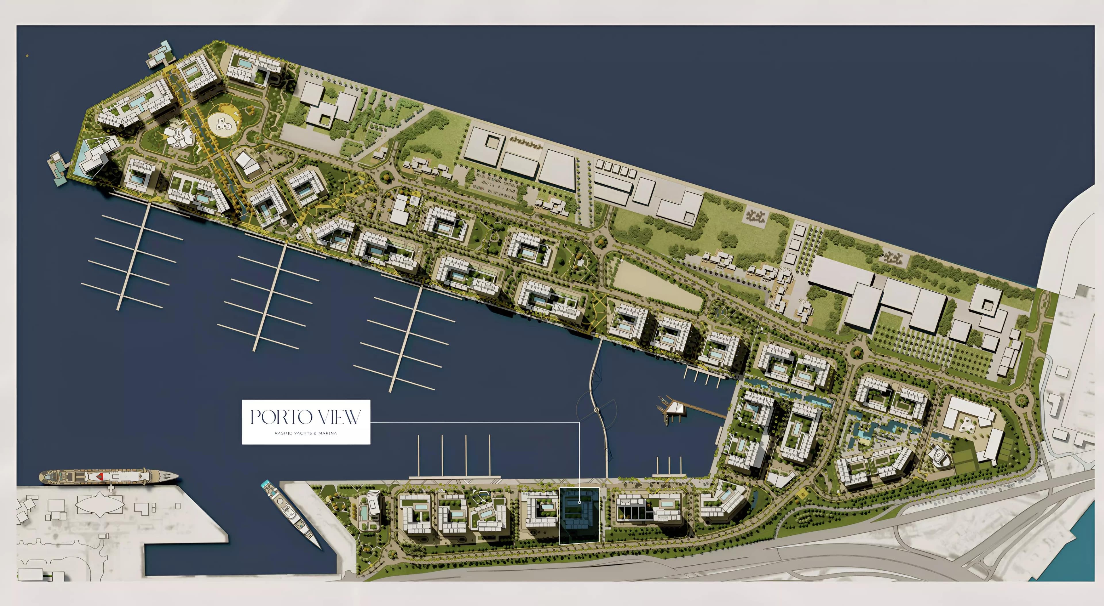 Porto View by Emaar Properties, Rashid Yachts & Marina – 1 to 3 Bedroom Apartments and Townhouses