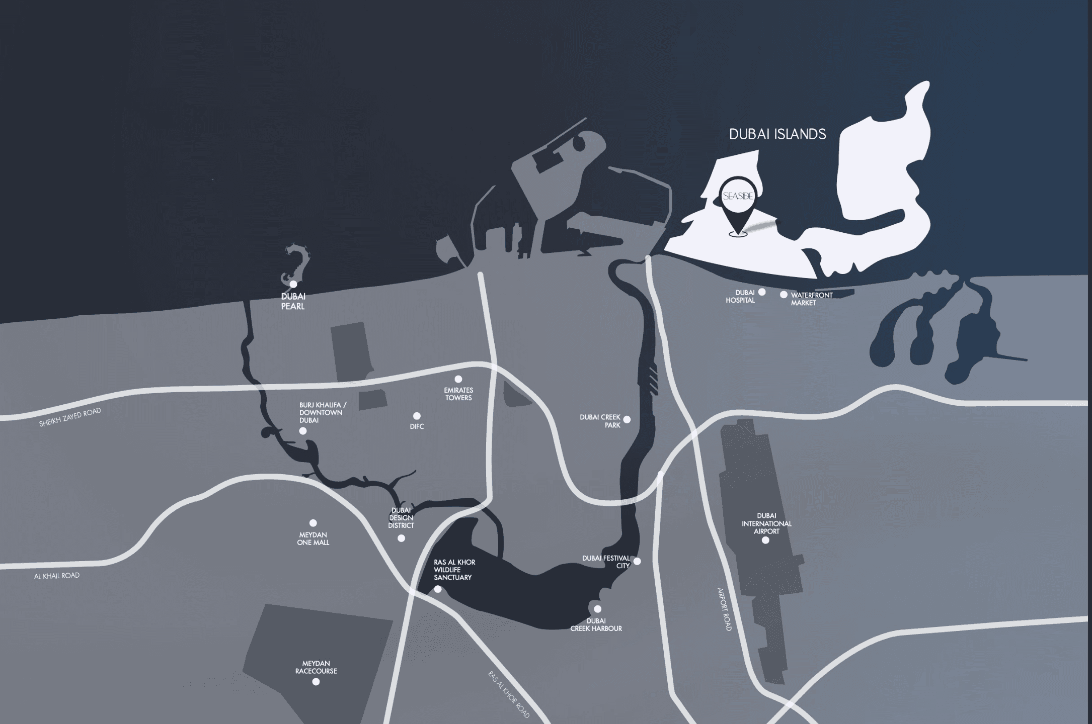 Seaside by Prestige One, Dubai Islands – 1 to 3 Bedroom Apartments