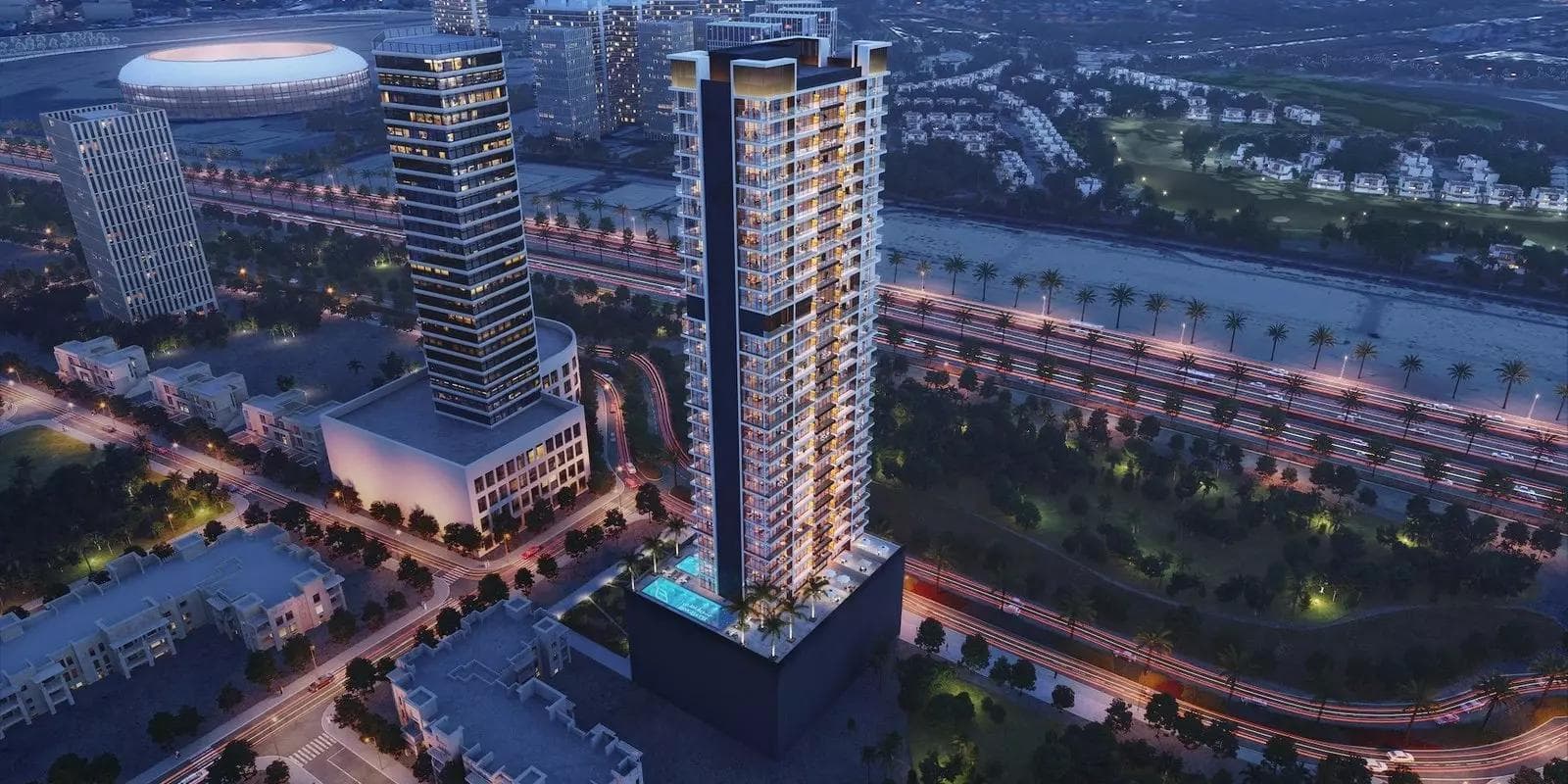 Binghatti Venus by Binghatti, Jumeirah Village Circle - 1 & 2 Bedroom Apartments